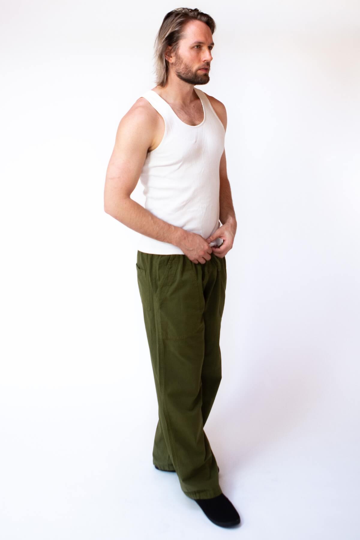 Surya Cotton Everyday Pants for Men - right side view