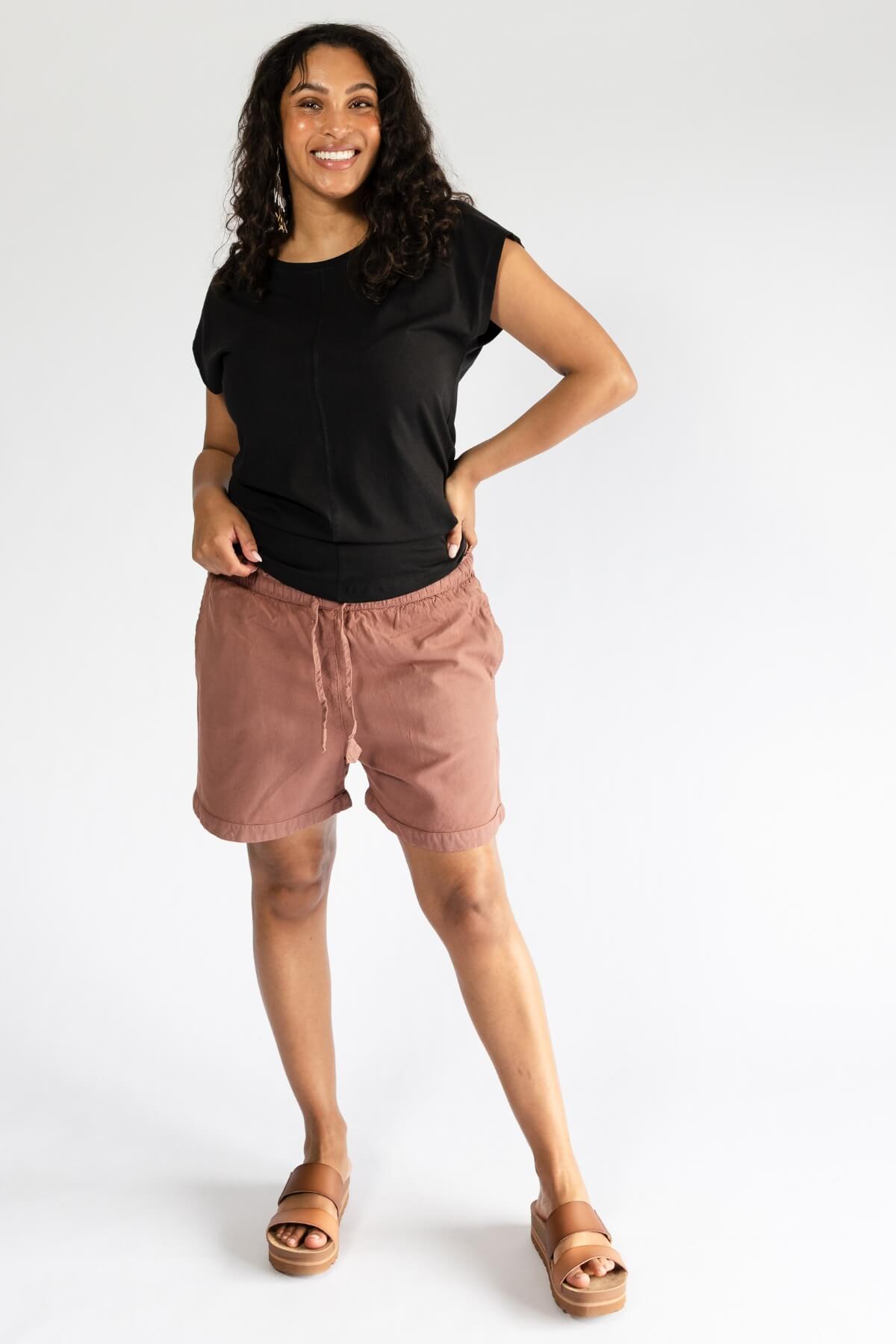 Surya Cotton Sierra Shorts - comfortable elastic wasitband