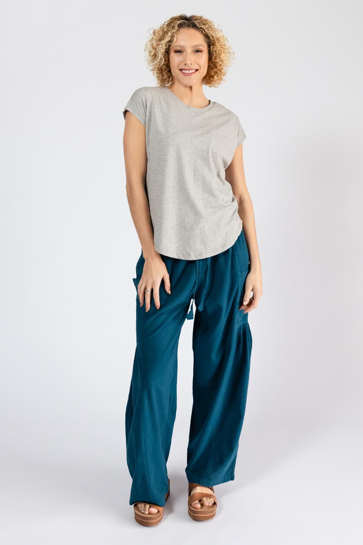 Surya Everyday Cotton Pants for Women - full length pants
