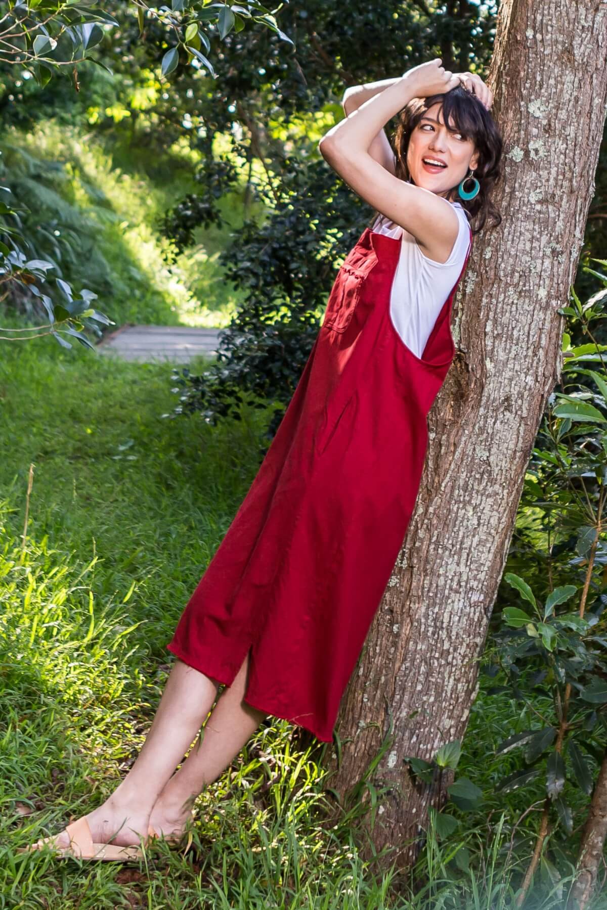 Surya Ethical Cotton Sirena Pinafore - made in Nepal