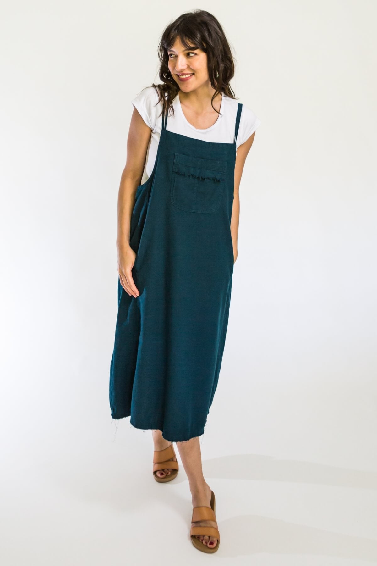Surya Ethical Cotton 'Sirena' Pinafore from Nepal