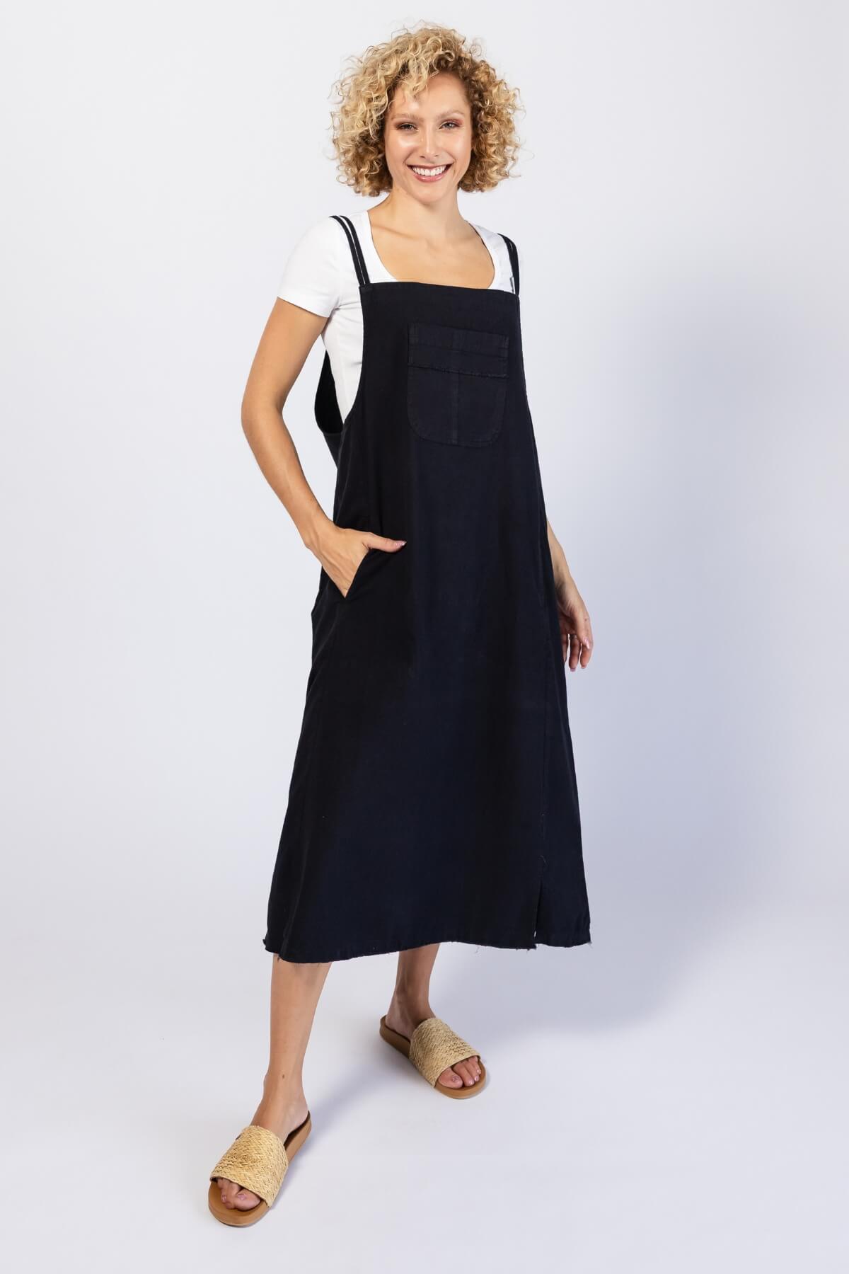 Surya Cotton Sirena Pinafore | Ethically made in Nepal