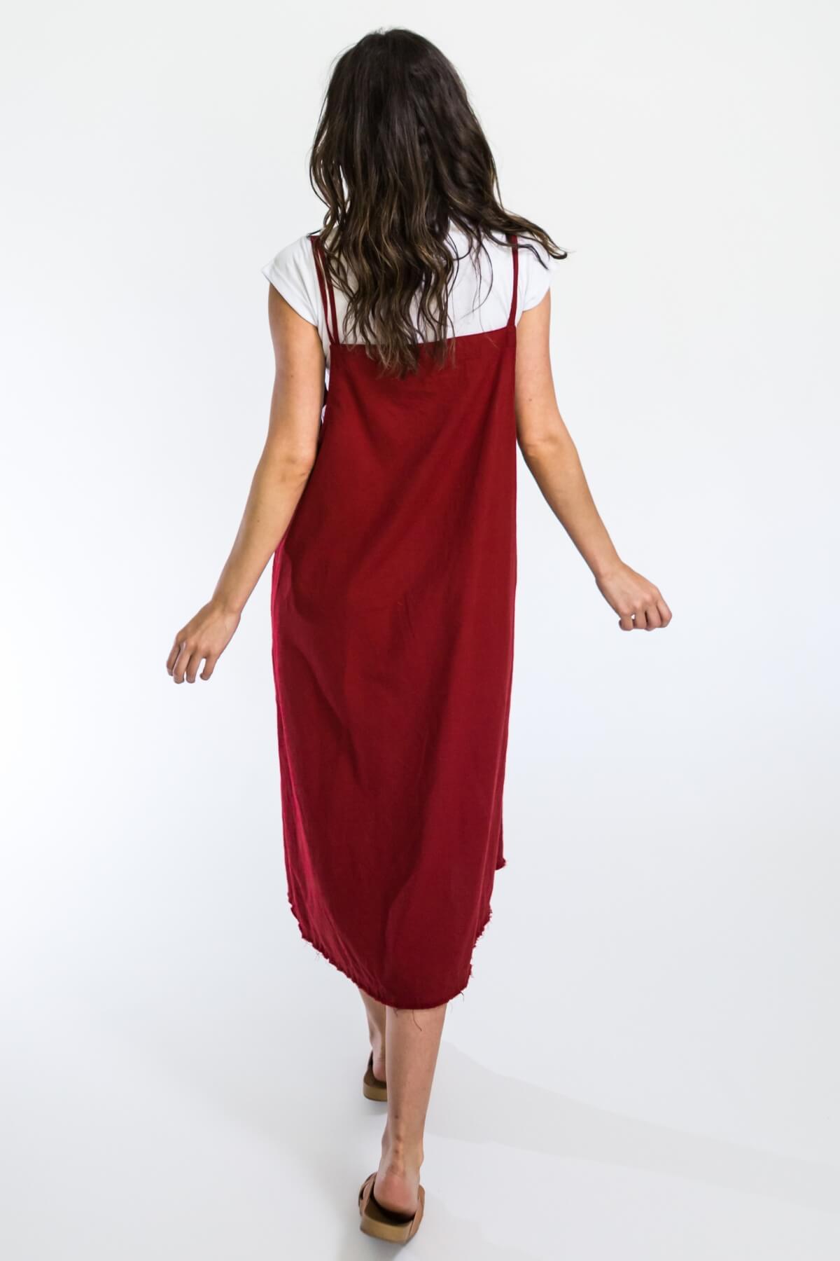 Surya Ethical Cotton Pinafore - rear view