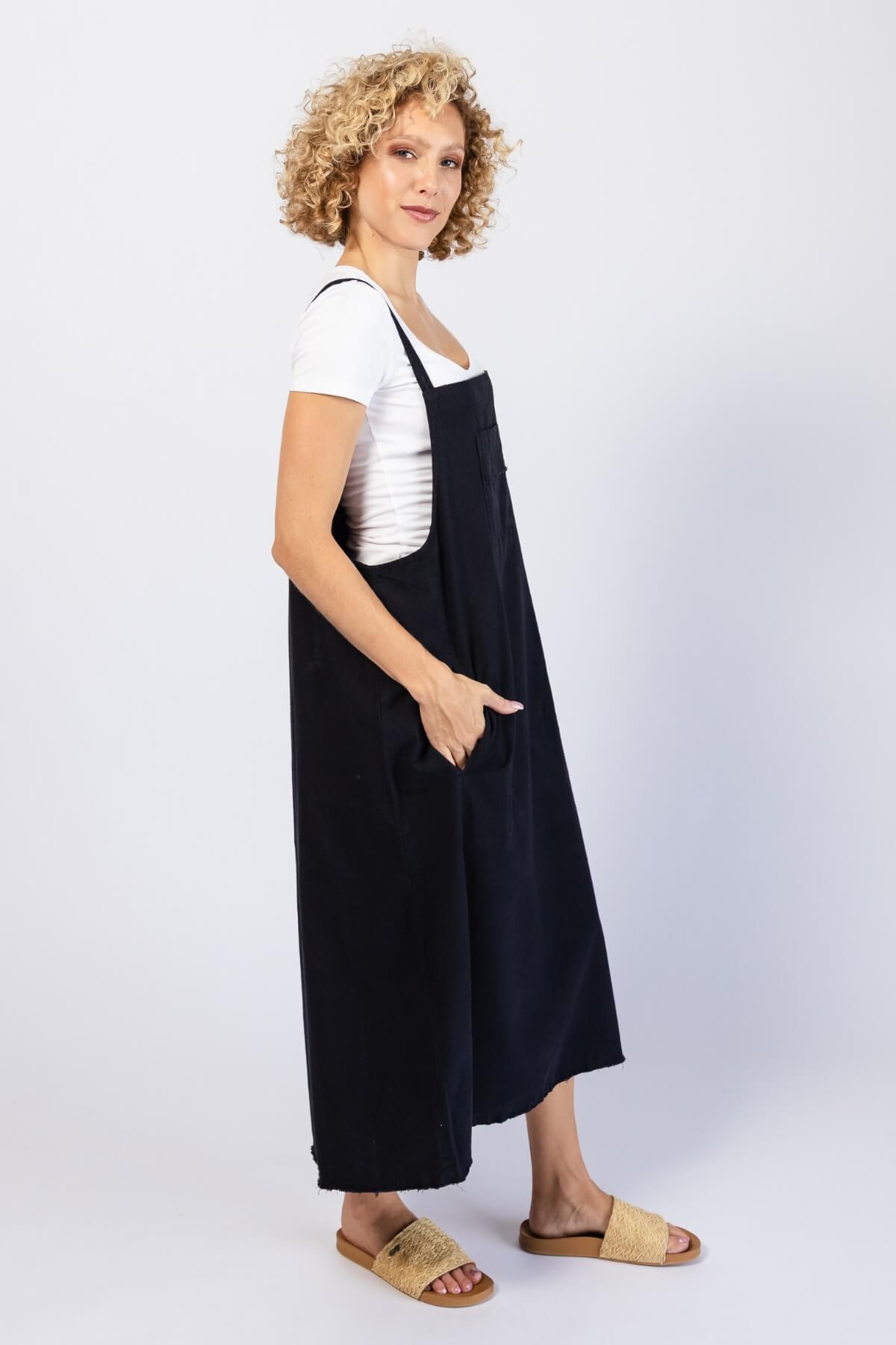 Surya Cotton Sirena Pinafore | right side view