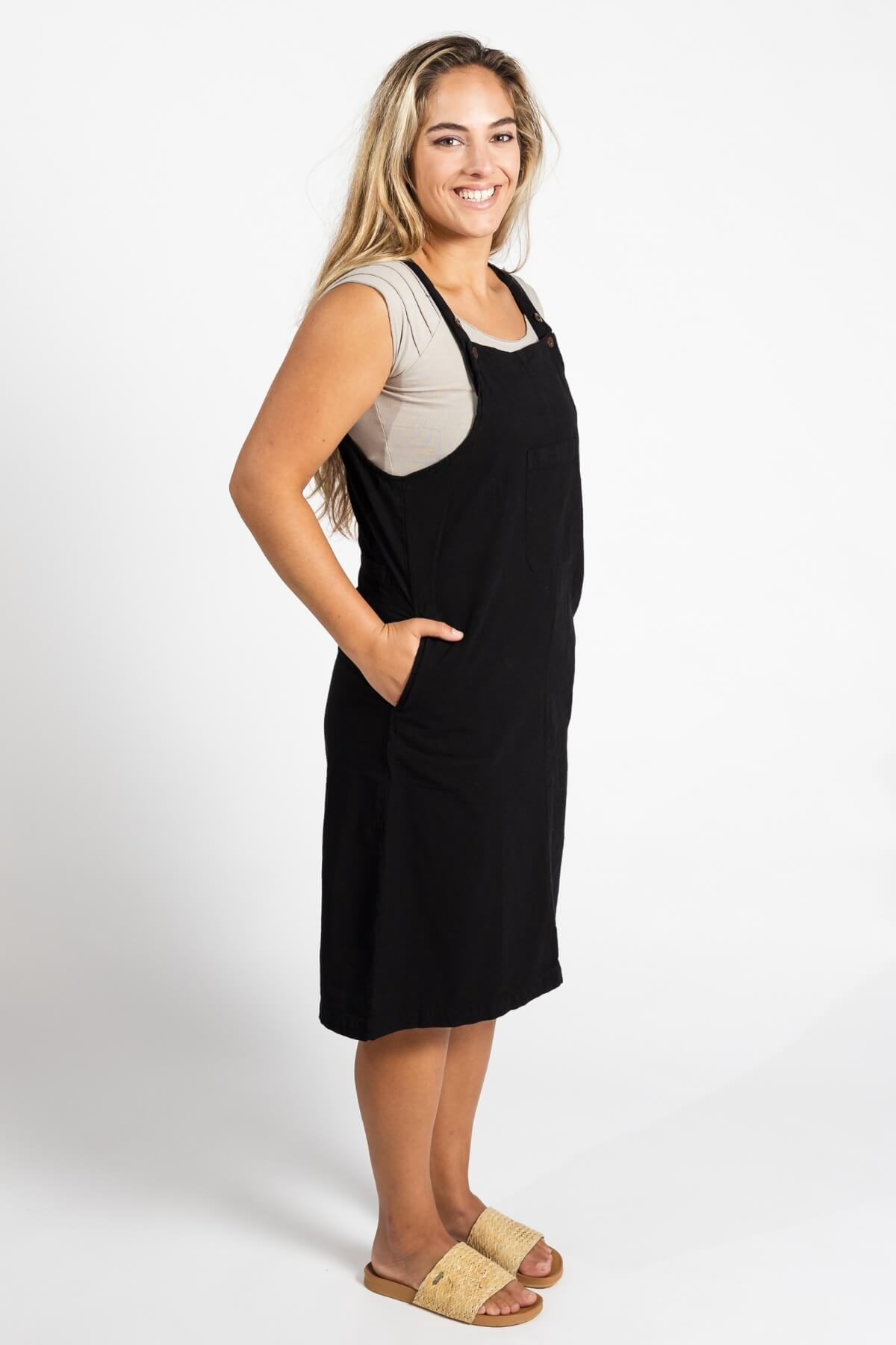Surya Cotton 'Ayla' Pinafore - right side view