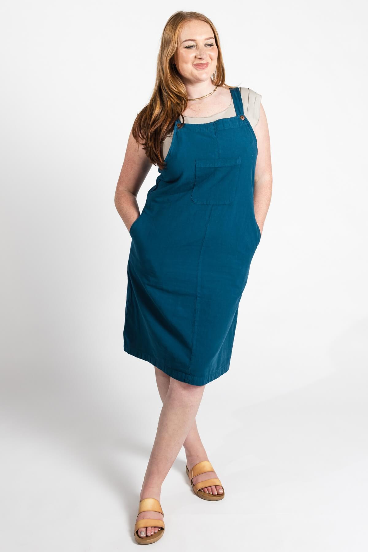 Surya Ethical Cotton Ayla Pinafore - loads of pockets