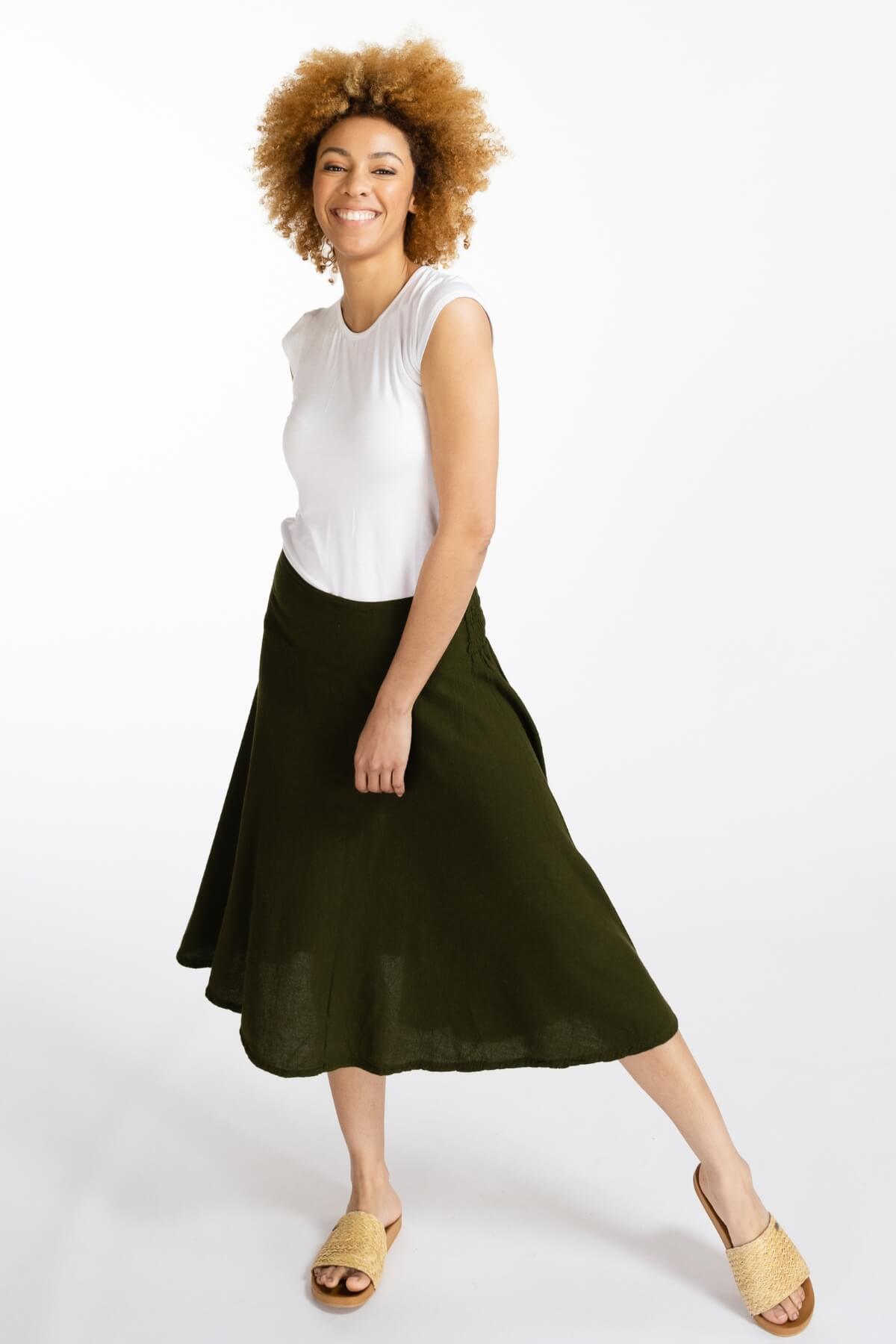 Surya Ethical Cotton Everyday Skirts made in Nepal