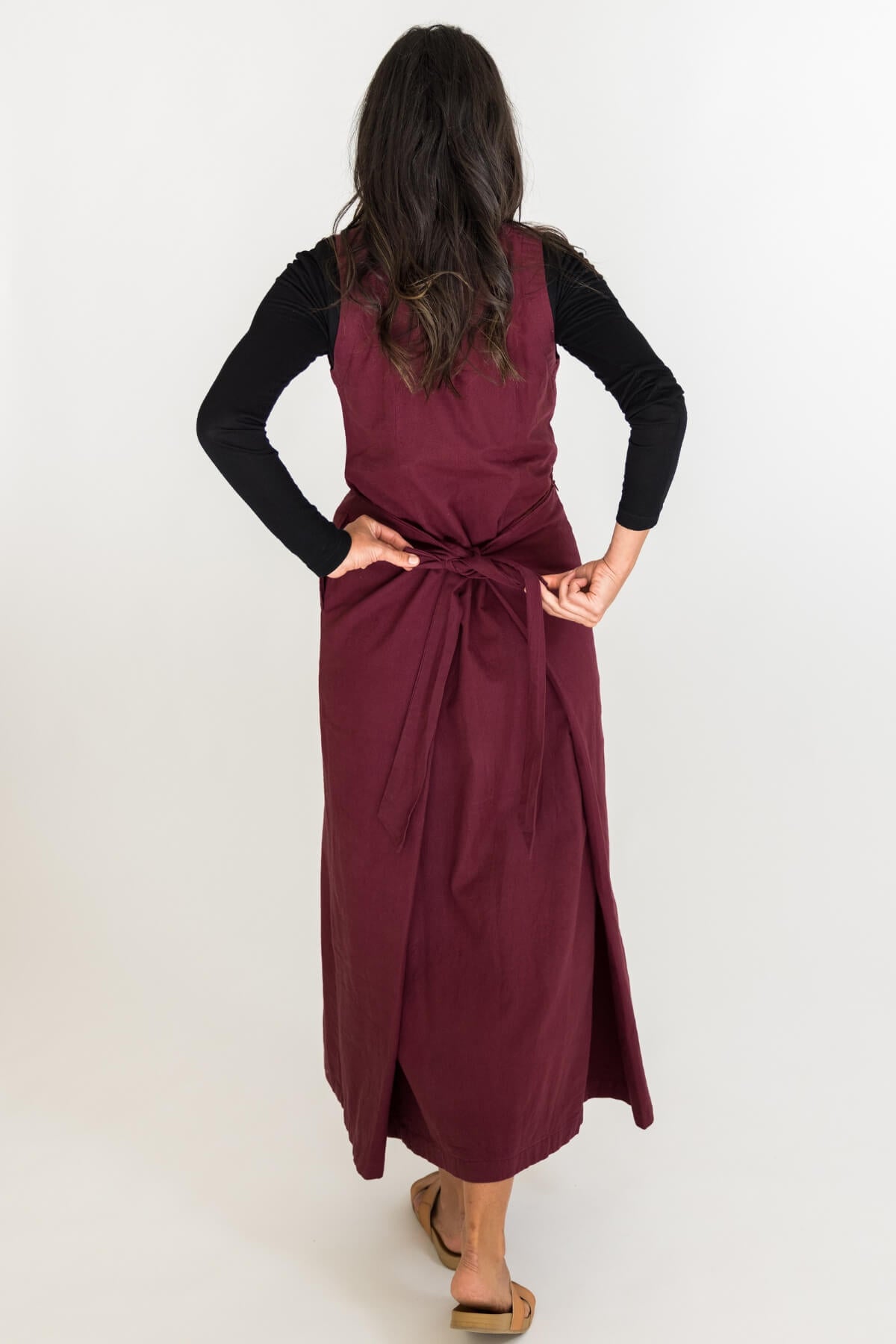 Surya Tibetan Wrap Dress - tie up at rear