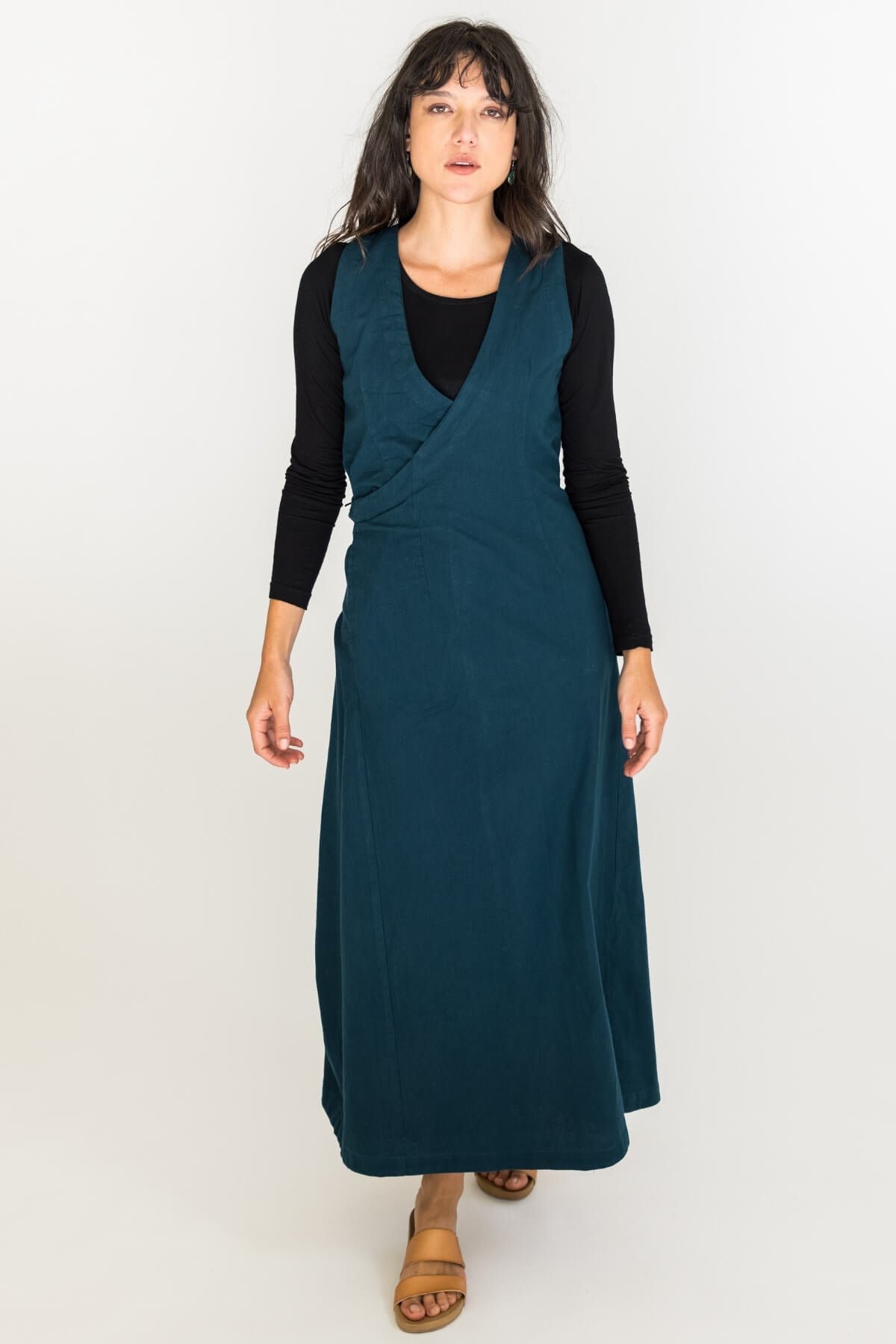 Tibetan Chuba Wrap Dress | Ethically made in Nepal