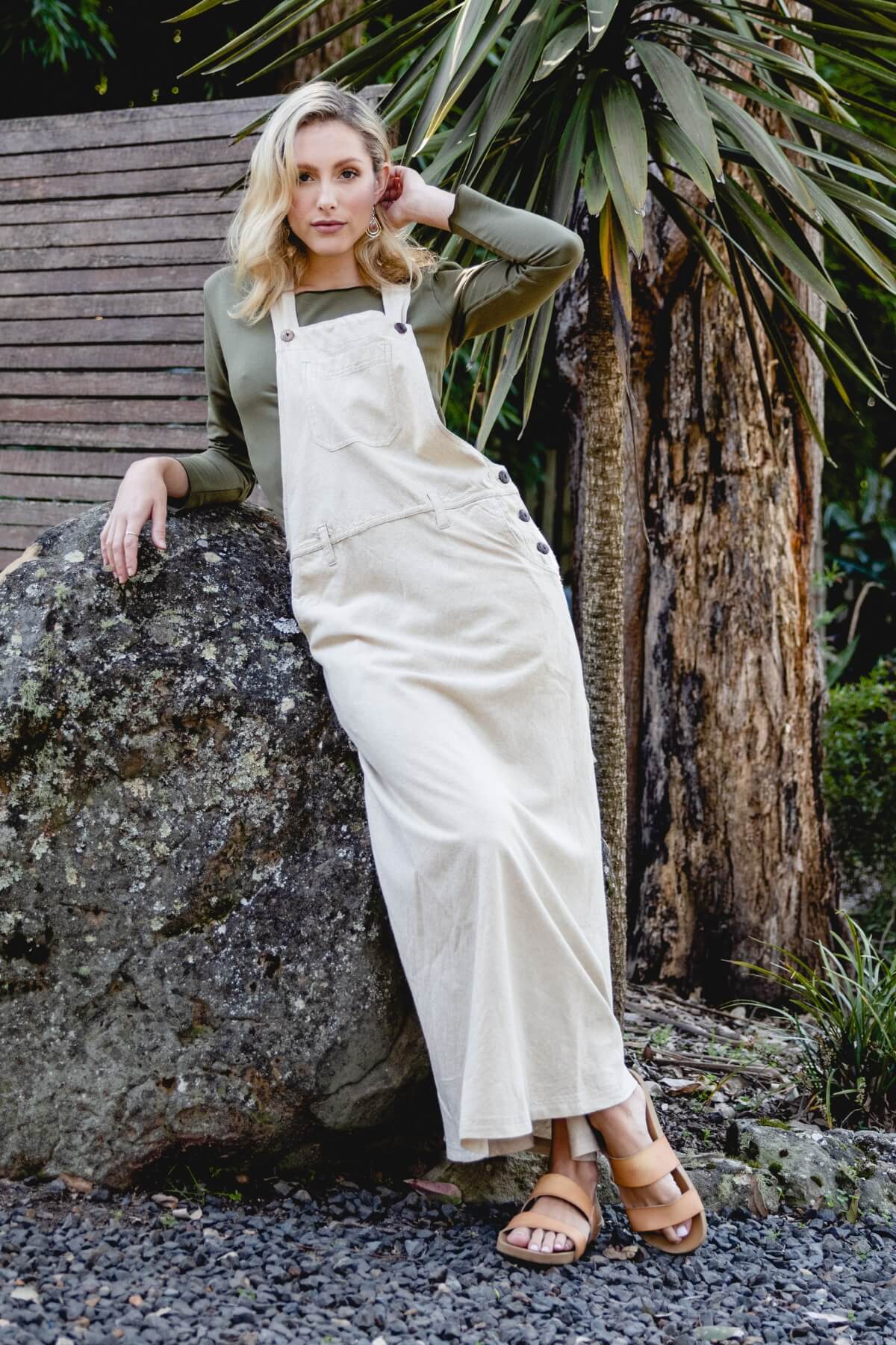 Surya Ethical Cotton Overall Dress - Maxi Dress