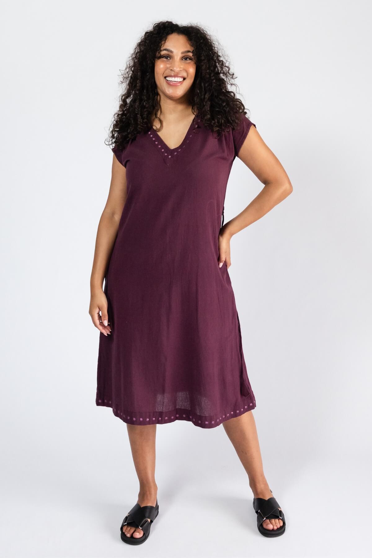 Surya Ethical Cotton Everyday Dress | Made in Nepal