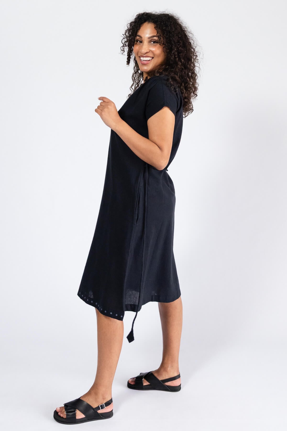 Surya Everyday Lightweight Cotton Dress - left side view