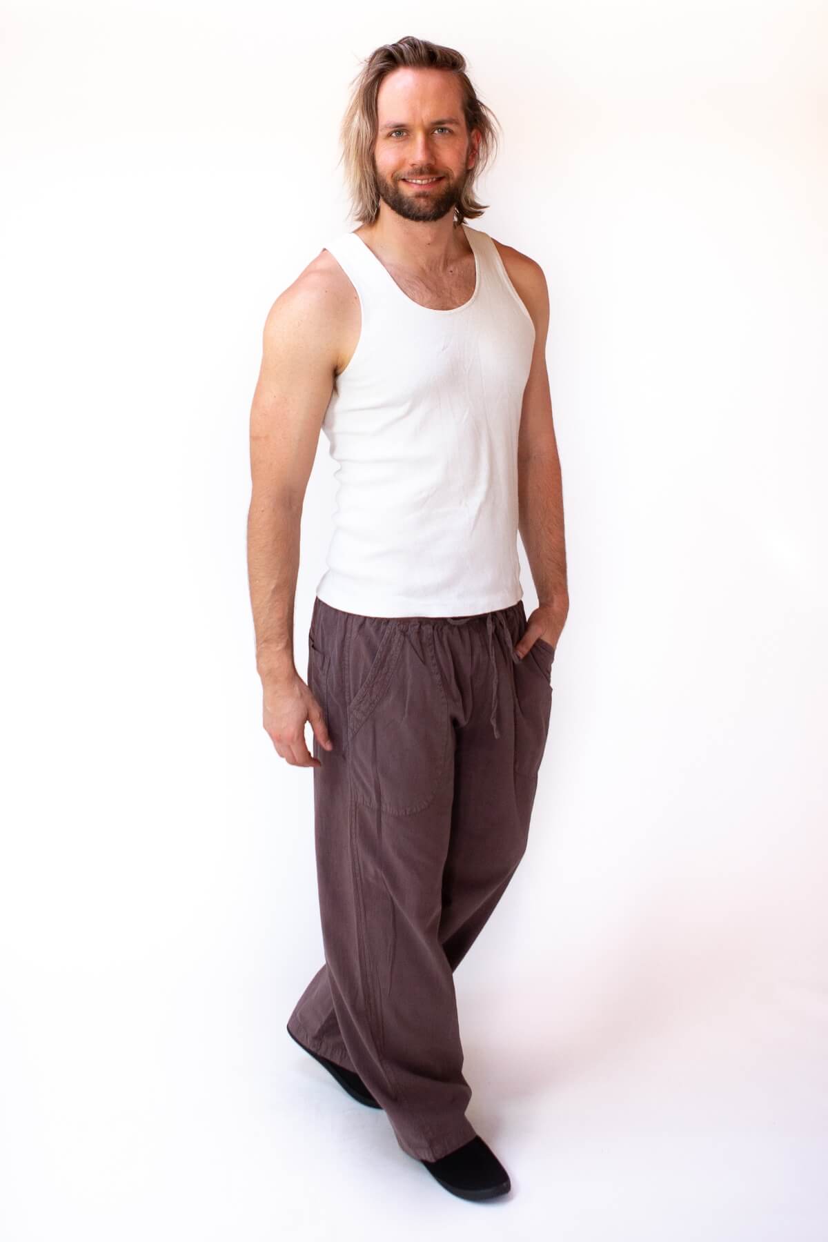 Surya Cotton Everyday Pants for Men - made in Nepal