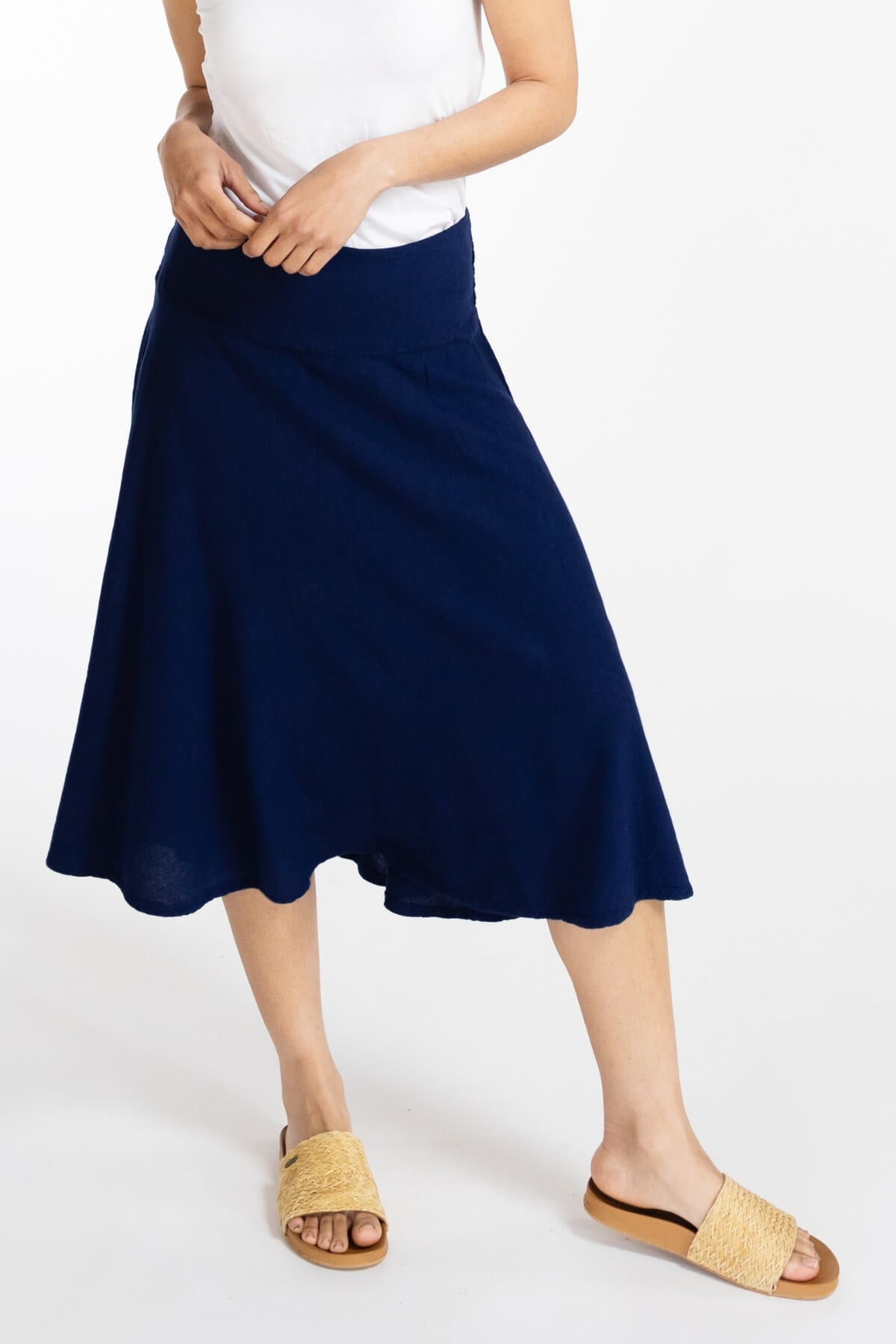 Surya Ethical Skirt made in Nepal - fabric detail