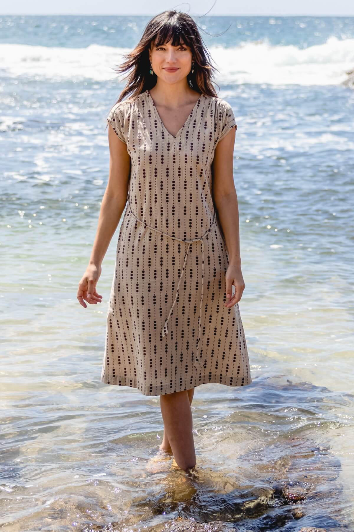 Surya Everyday Cotton Aurora Dress - on location at Culburra Beach, Jervis Bay