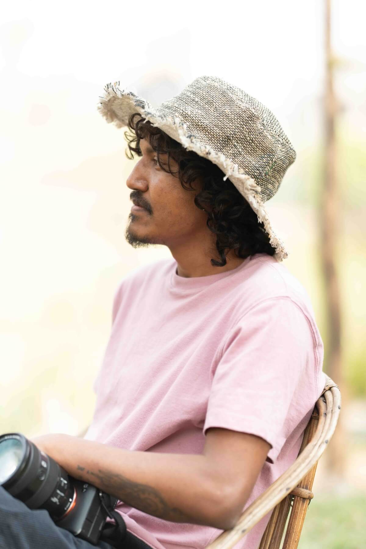 Surya Ethical Hemp Hats for Men - Black