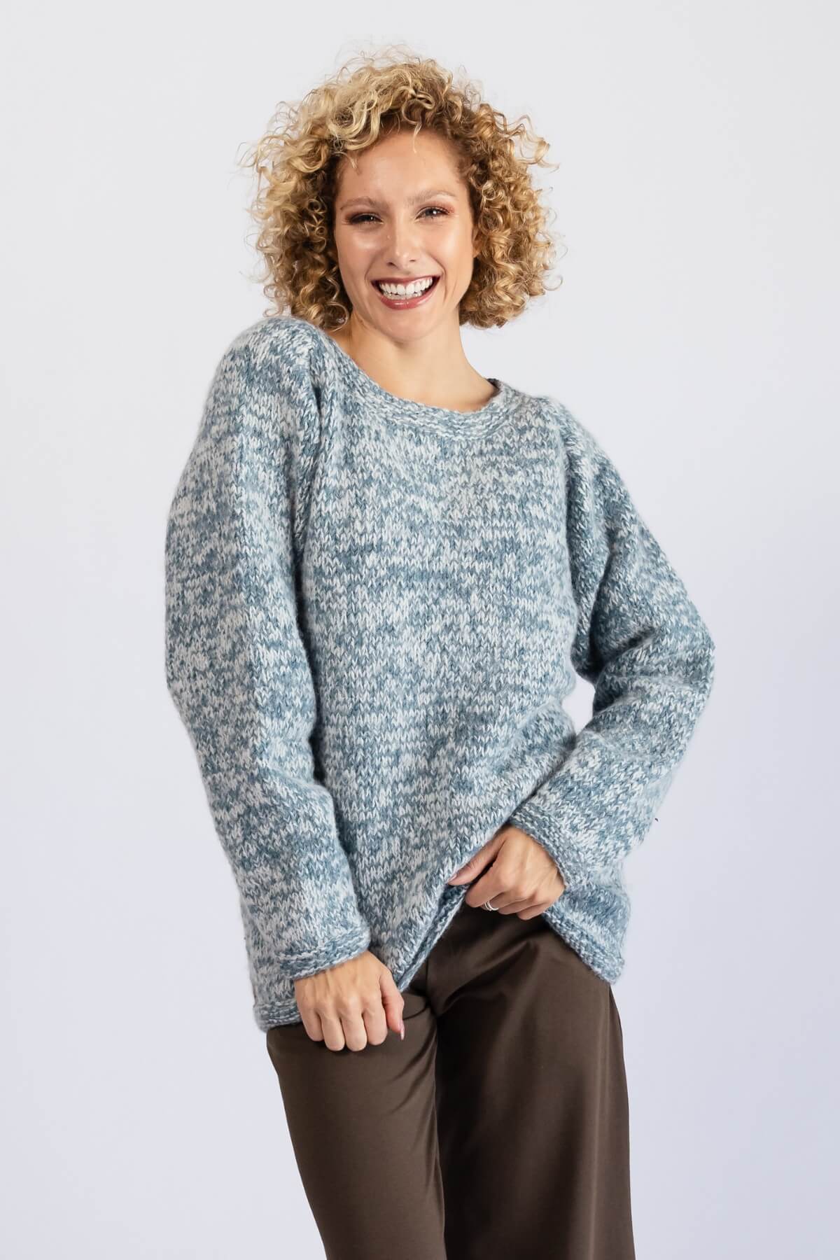 Surya Mulesing Free Wool Sweater - oversized jumper