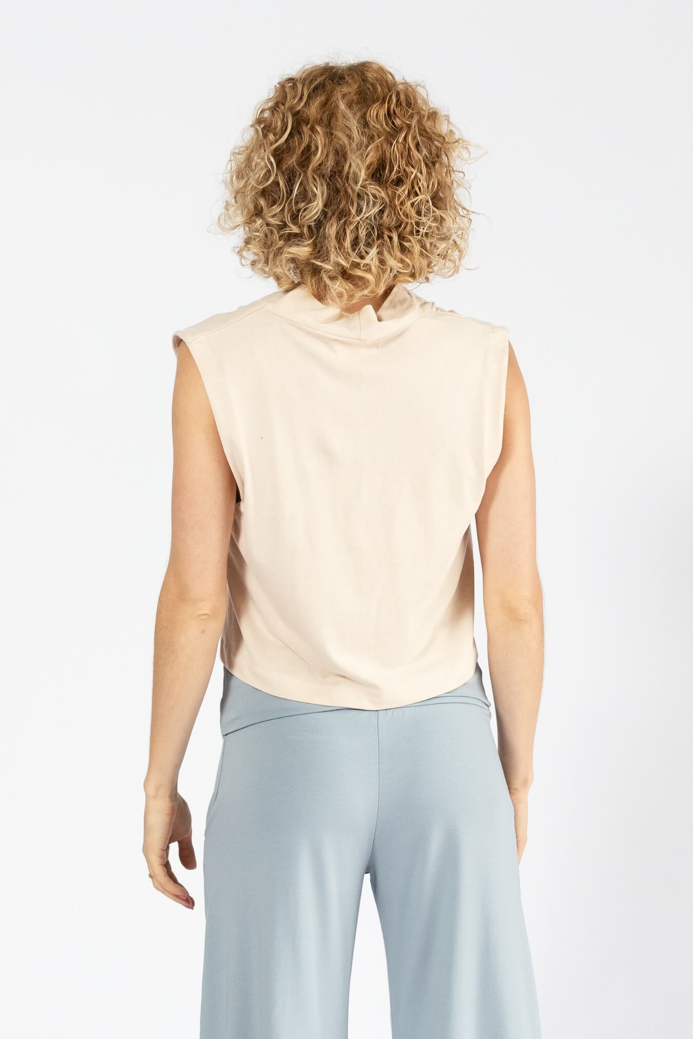 Surya Organic Cotton 'Ayumi' Top made in Nepal - Oatmeal