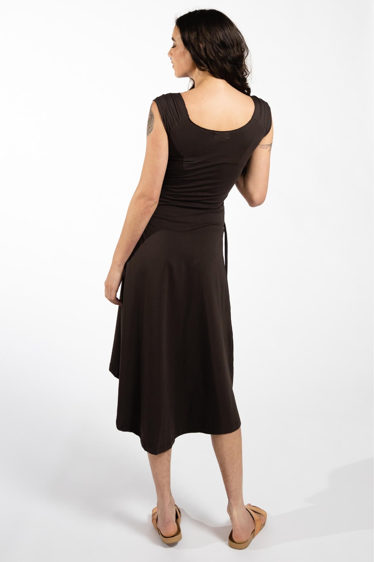 Surya Organic Cotton 'Priya' Dress - rear view