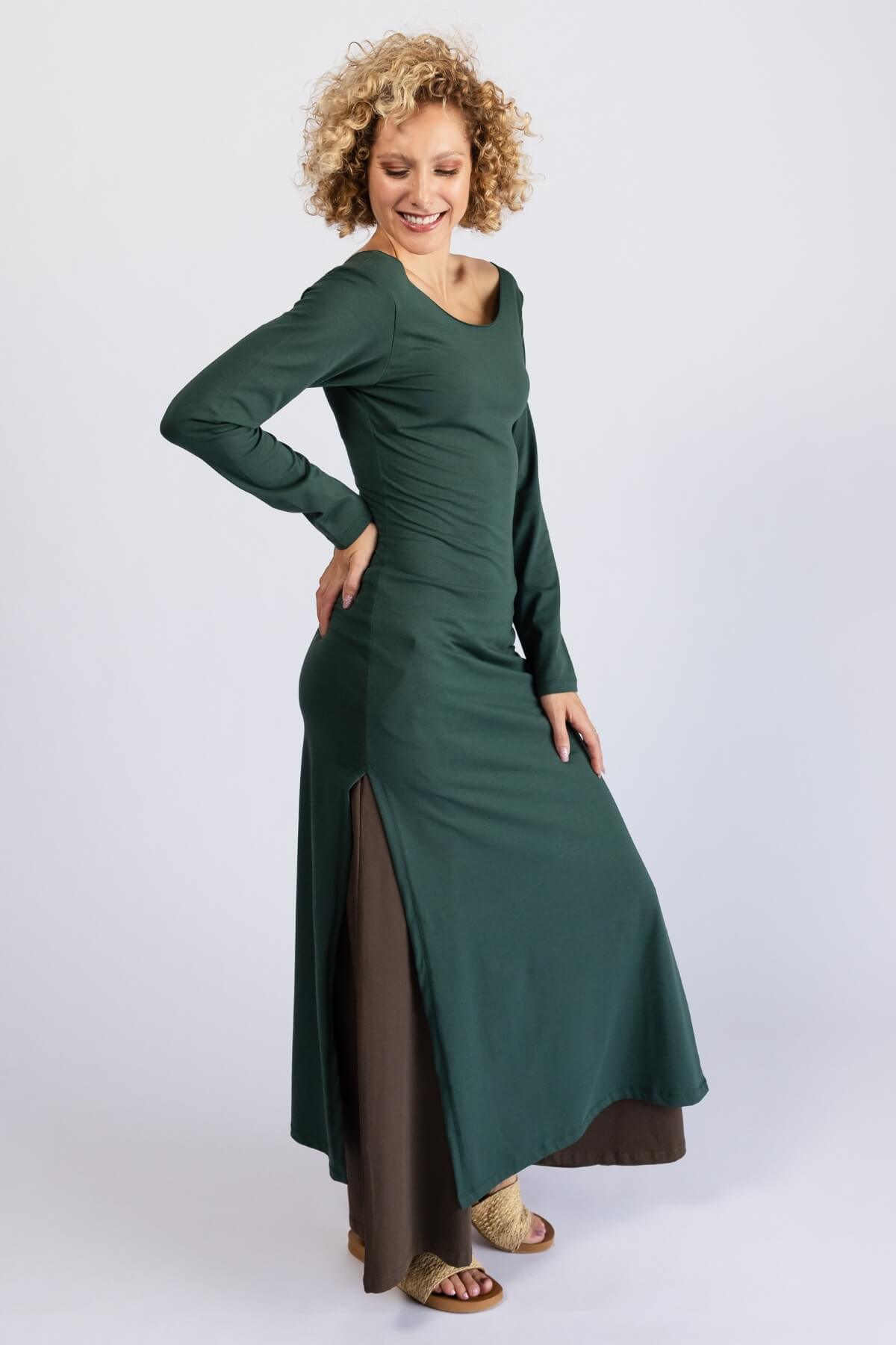 Surya Organic Cotton 'Sarita' Dress - right side view
