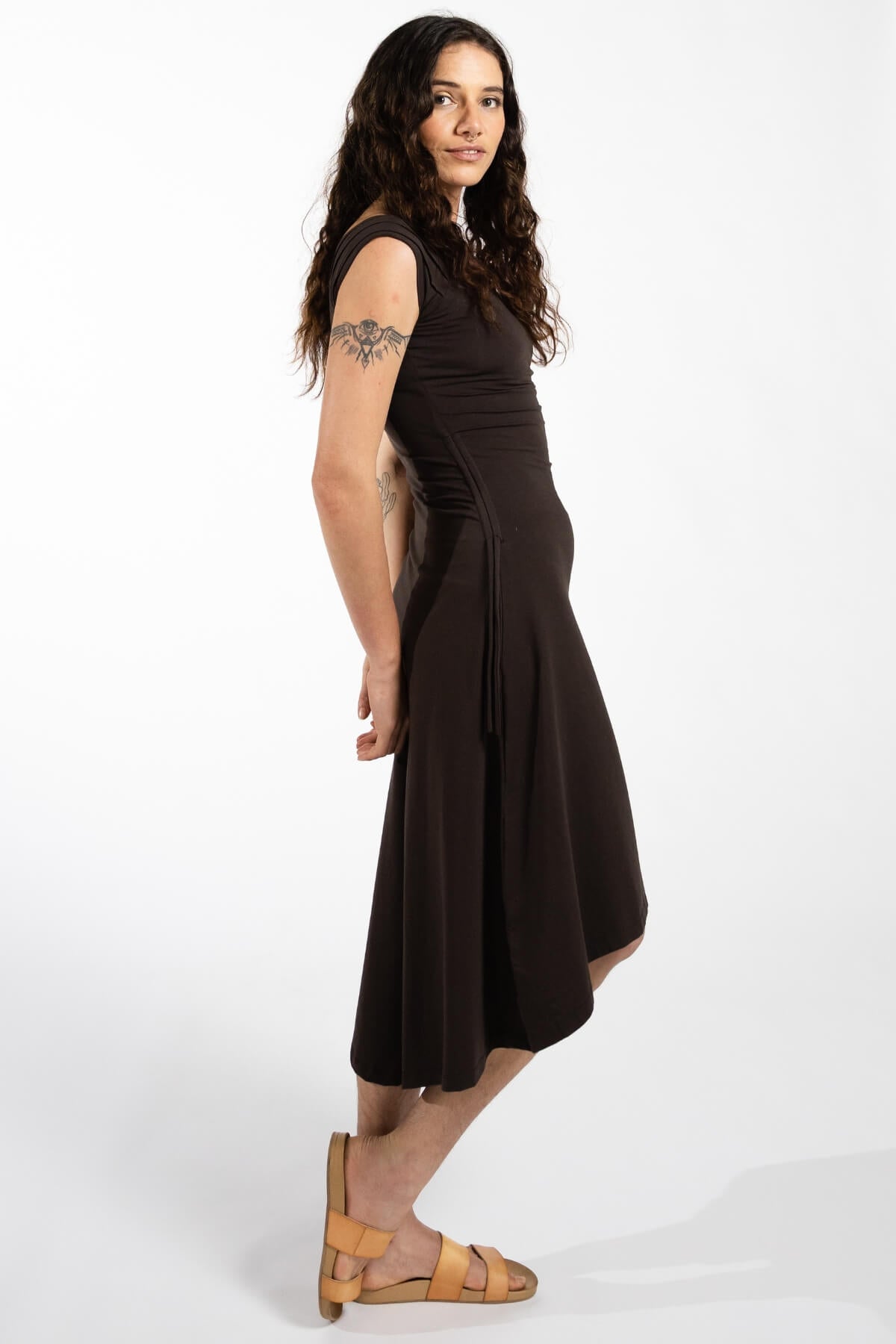 Surya Organic Cotton 'Priya' Dress - right side view