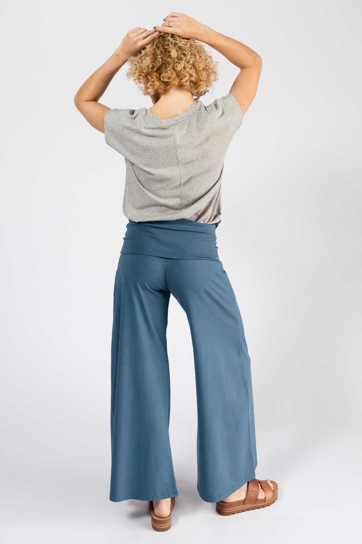 Surya Organic Cotton Pants for Women - rear view