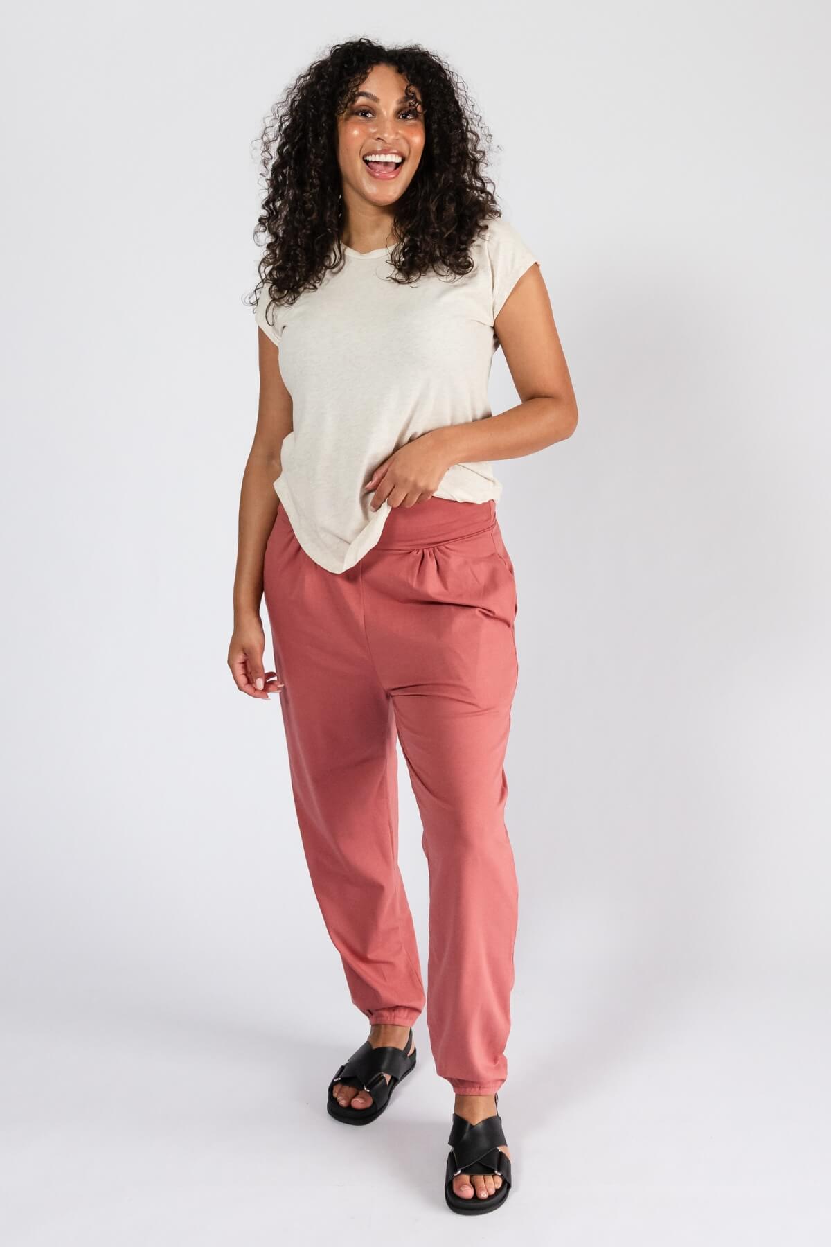 Surya Organic Cotton Pants for Women - ethically made in Nepal
