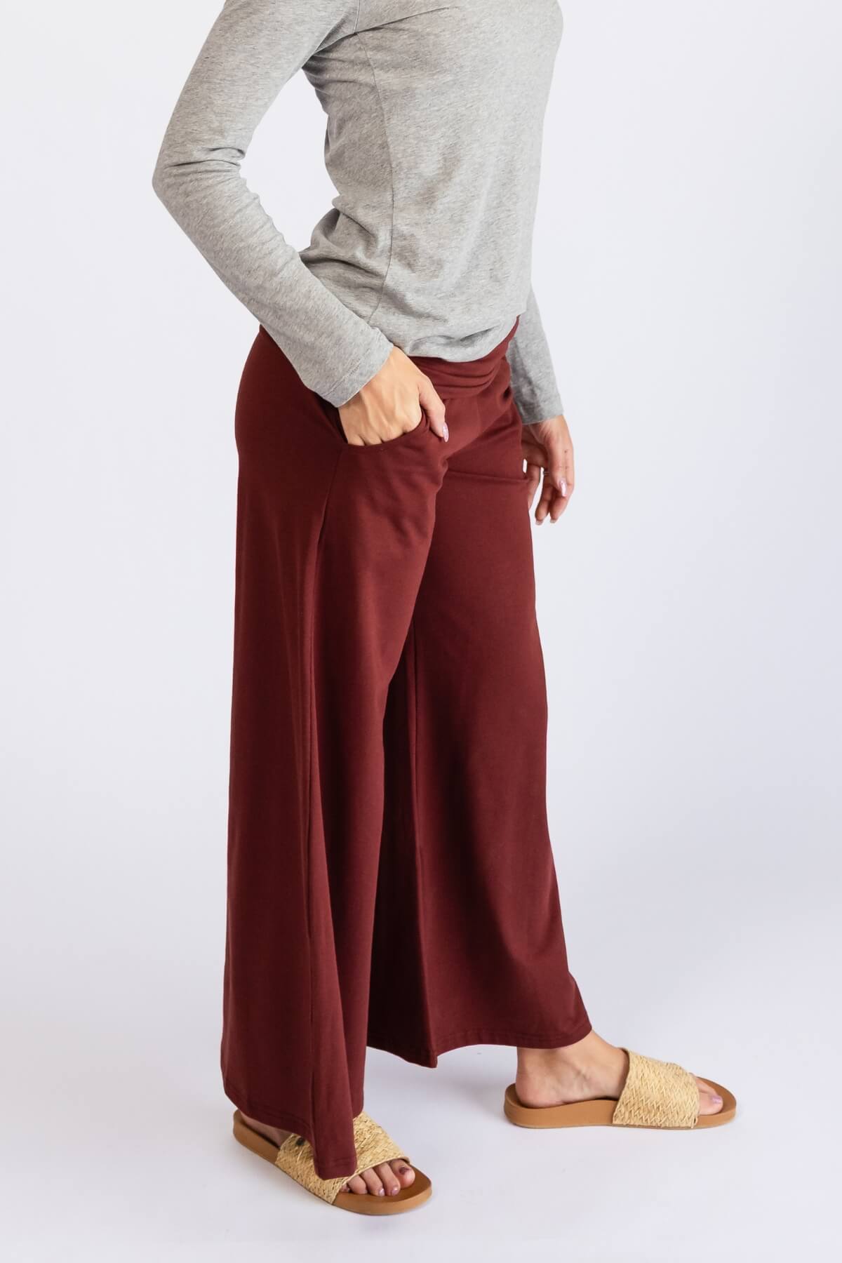 Surya Organic Cotton Freedom Pants - waistband detail