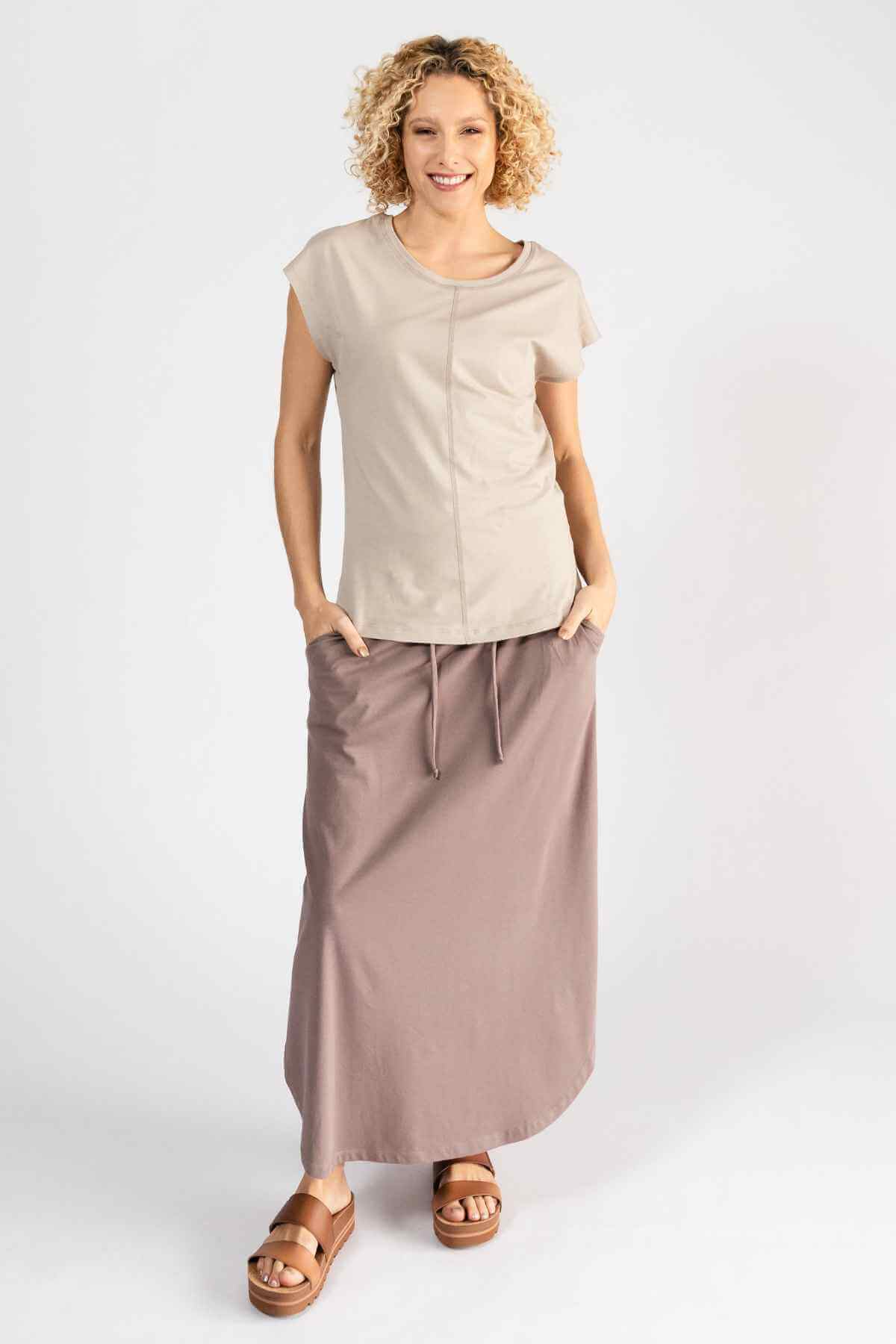 Surya Ethical Organic Madrid Skirt - ethically made in Nepal