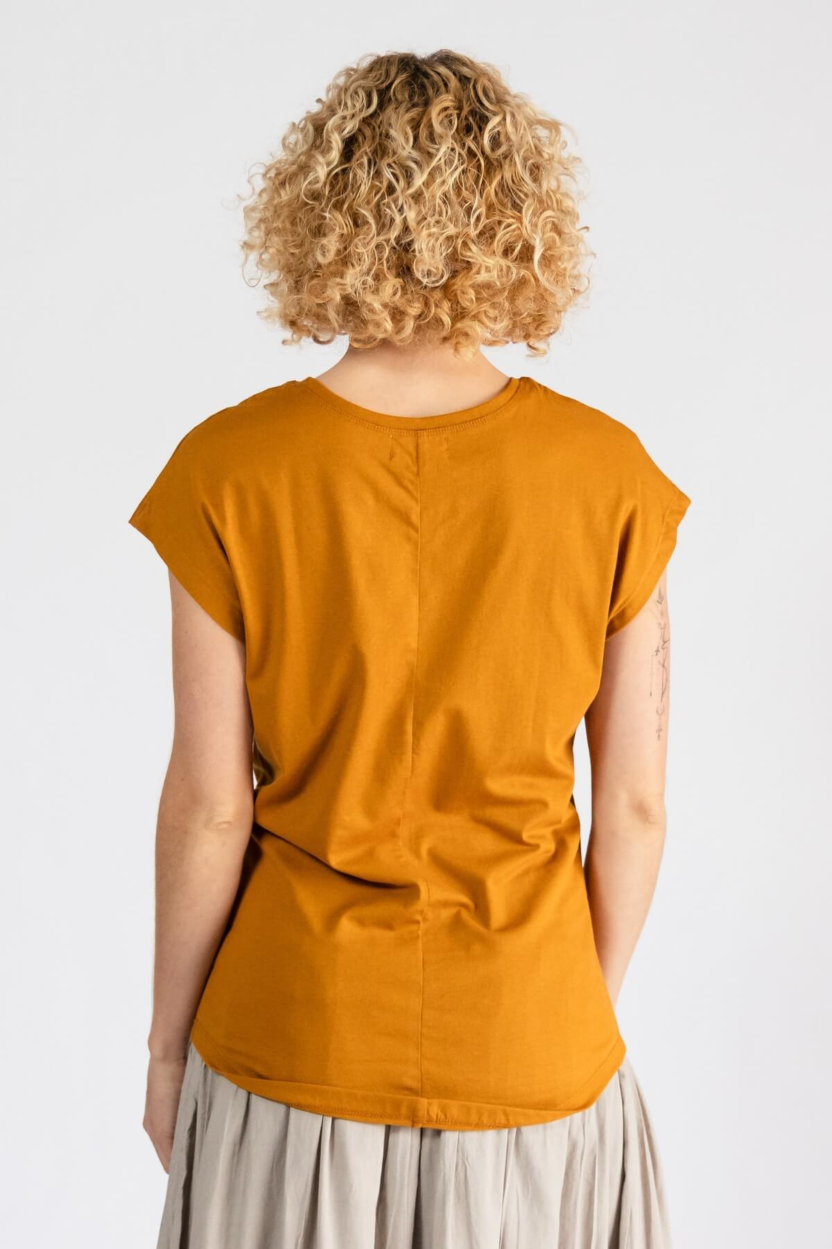 Surya Everyday Organic Cotton Tops for Women - rear view