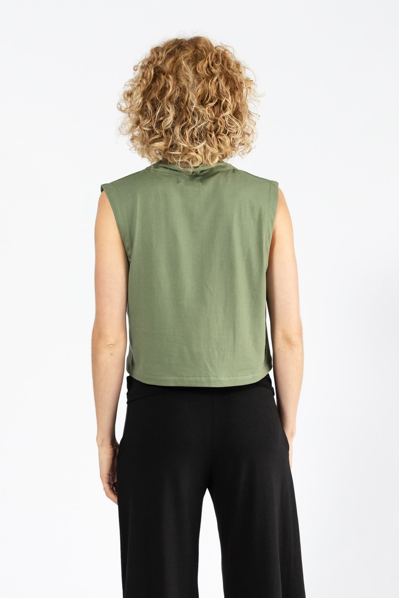 Surya Organic Cotton 'Ayumi' Top made in Nepal - Ocean