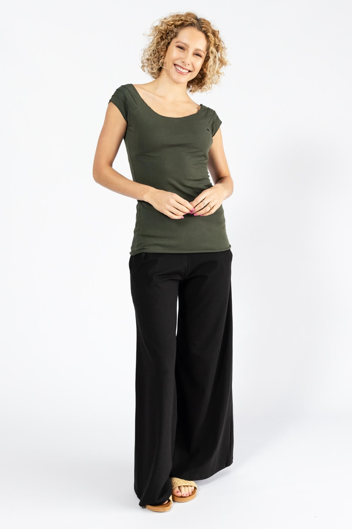 Surya Australia Organic Cotton 'Freedom Pants' made in Nepal - Black