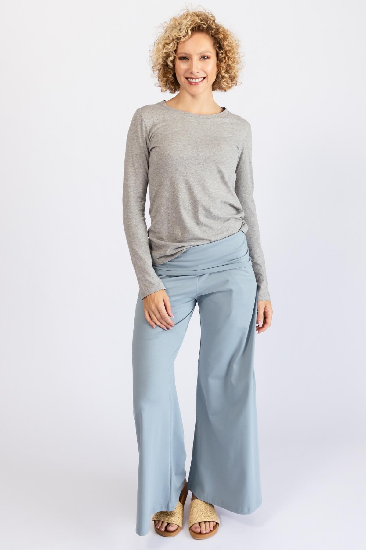 Surya Organic Cotton 'Freedom Pants' - Sky Blue
