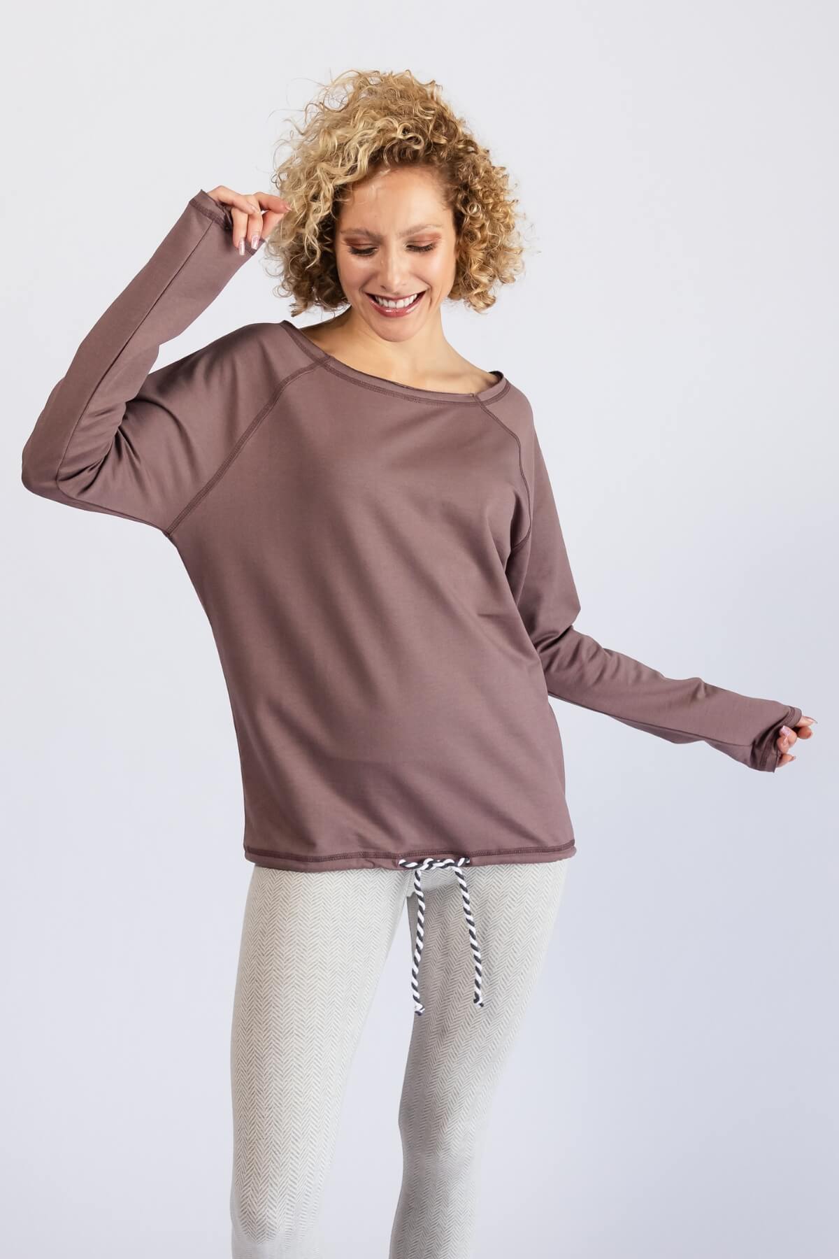 Surya Organic Cotton Oversized Sweater - generous sizing