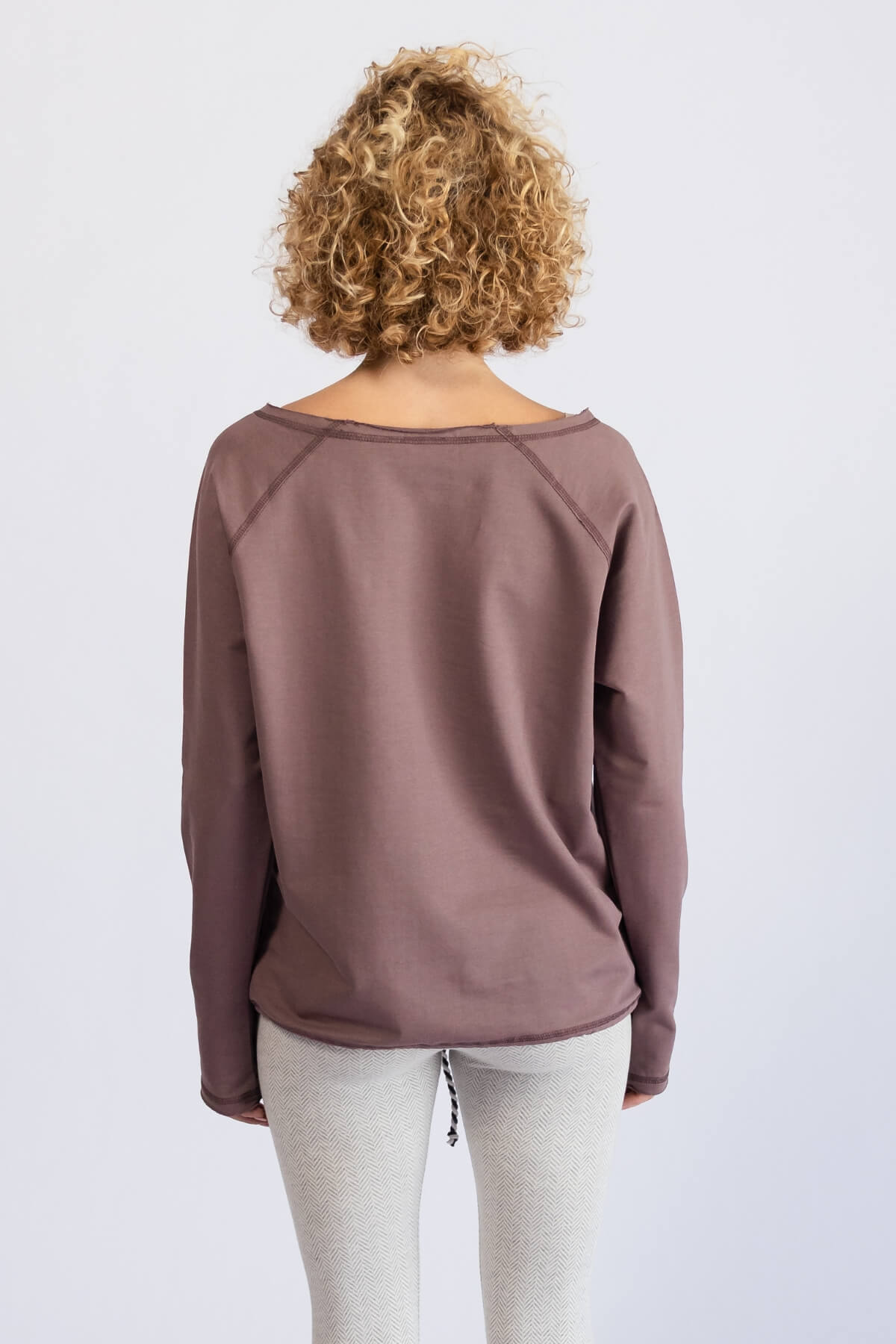 Surya Organic Cotton Oversized Sweater - rear view