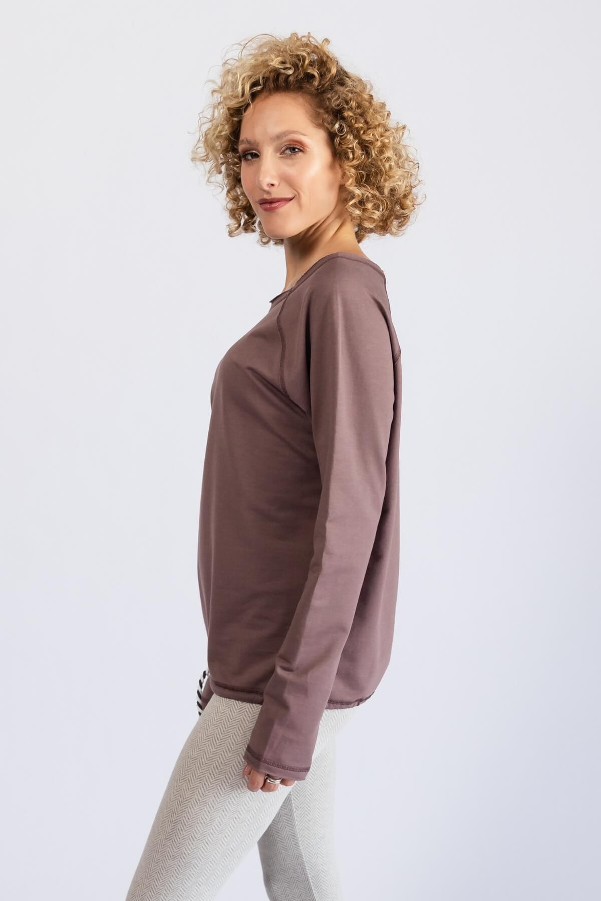 Surya Organic Cotton Oversized Sweater - left side view