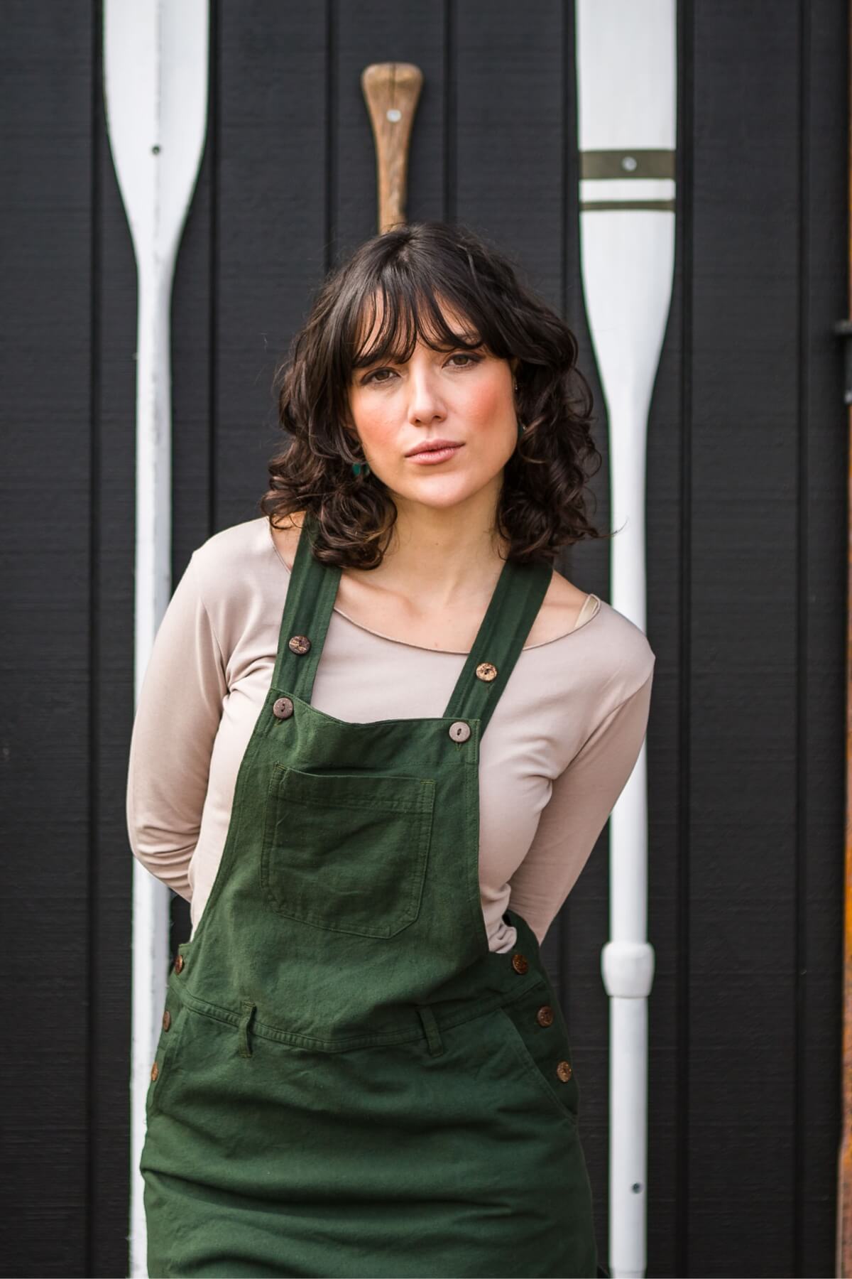 Surya Ethical Cotton Overall Maxi Dress - loads of pockets