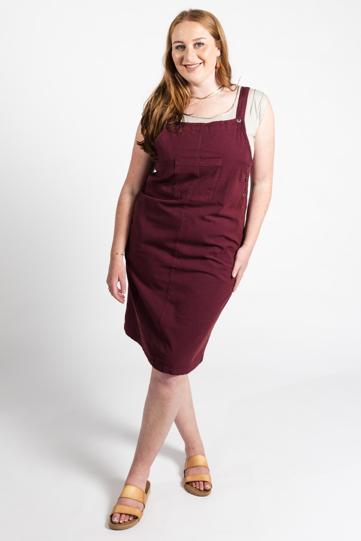 Surya Cotton 'Ayla' Pinafore - generous sizing