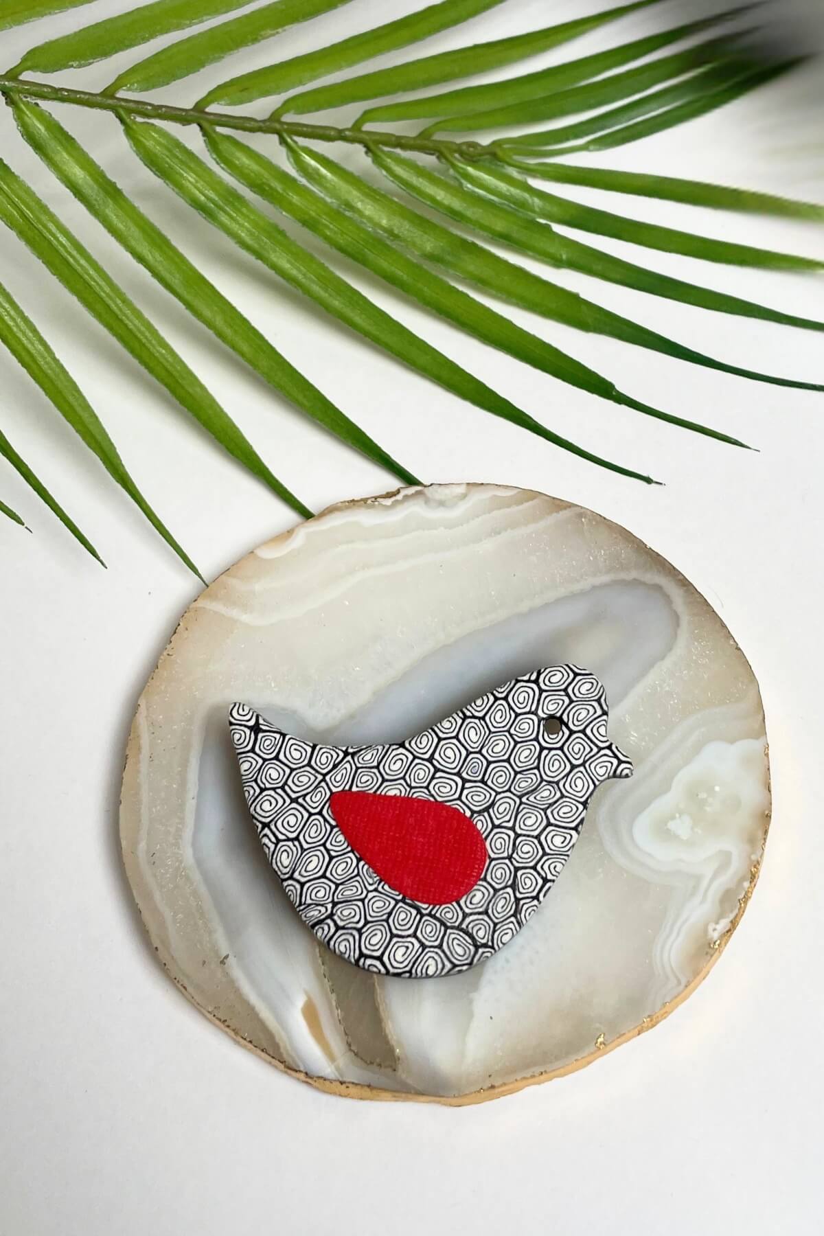 Surya Fair Trade Polymer Clay Brooches from Nepal