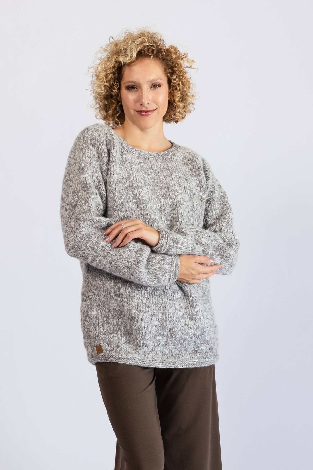 Surya Ethical Wool Jumper - Made in Nepal