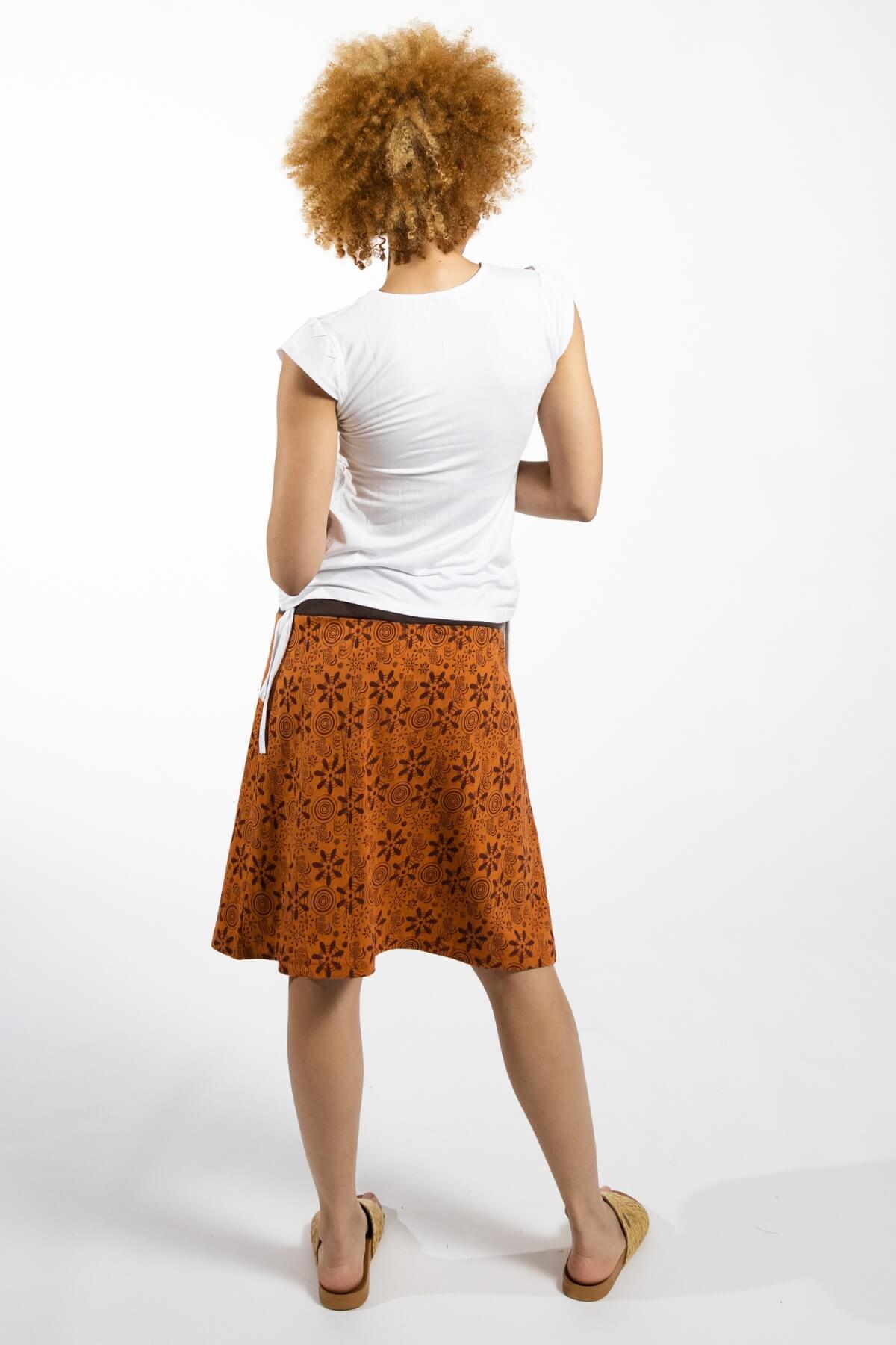 Surya Australia Cotton 'Stella' Skirt made in Nepal - rear view
