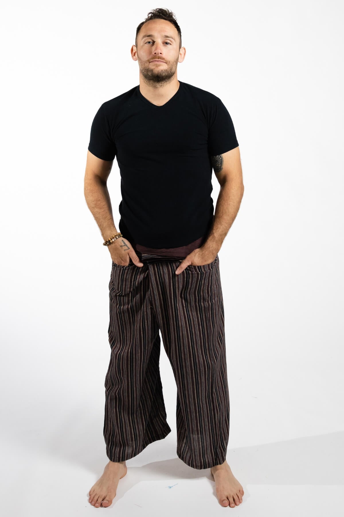 Surya Cotton Thai Fishermen Pants - with two hip pockets