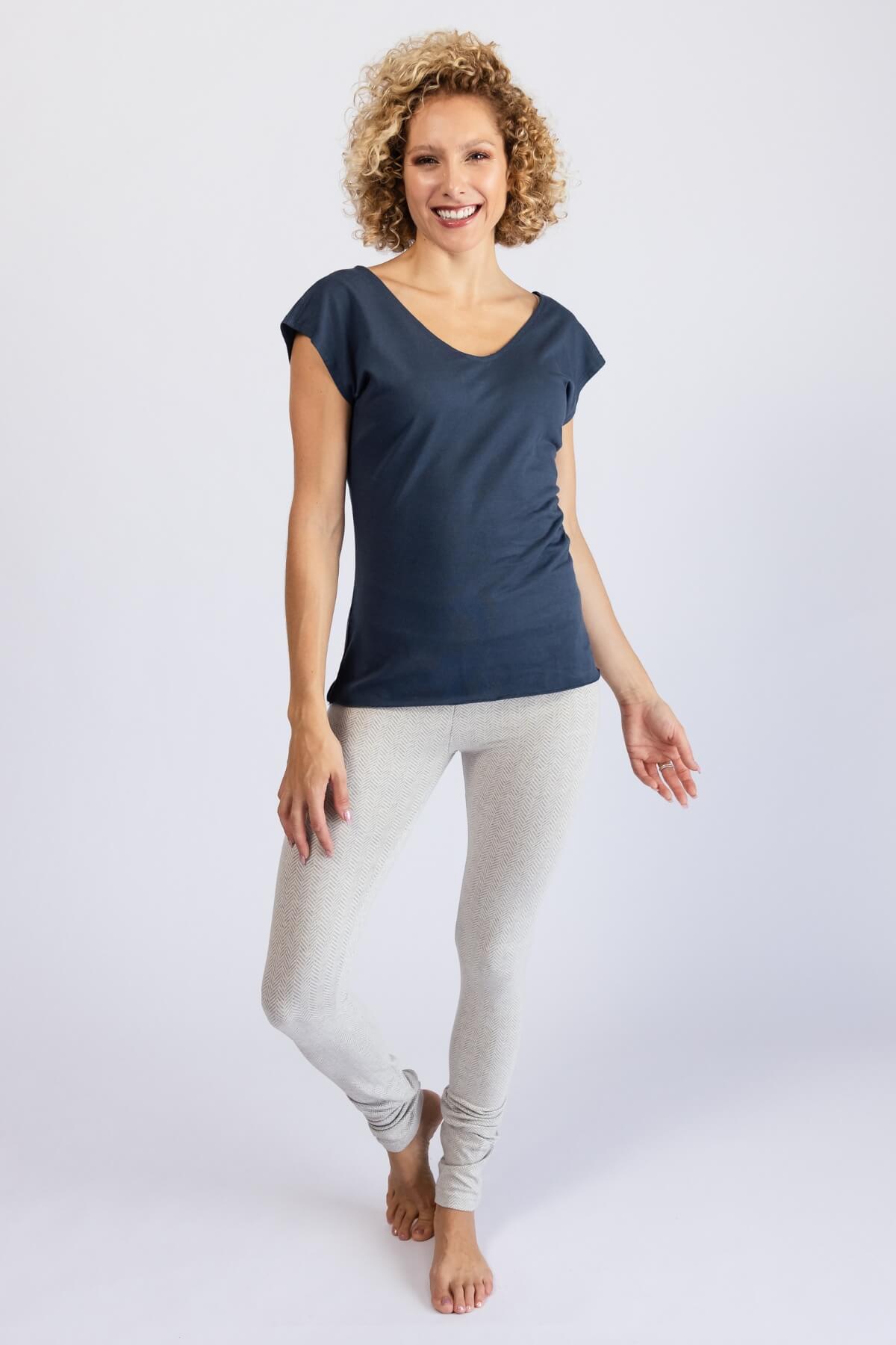 Surya Organic Cotton Winter weight Leggings - Oatmeal