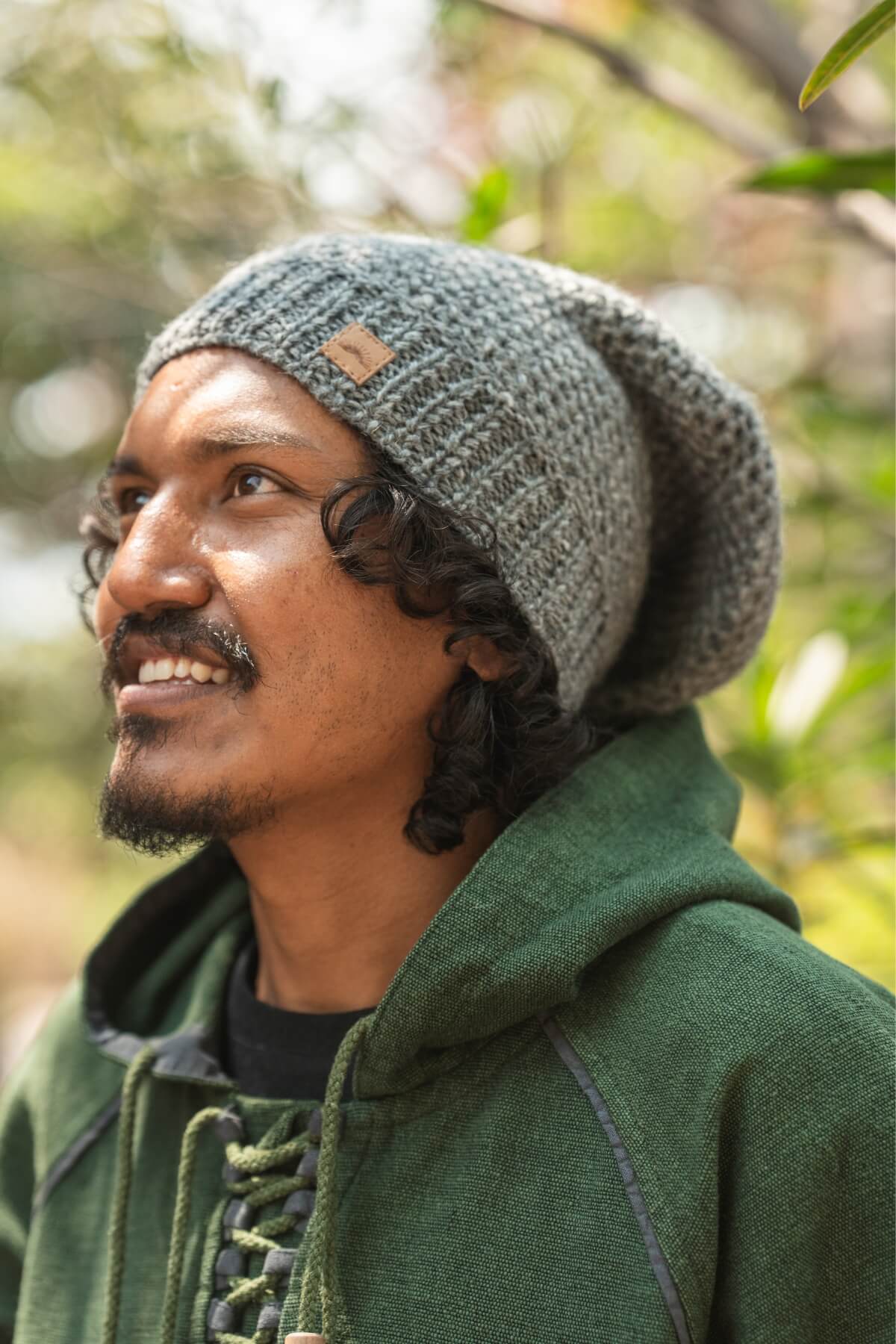 Surya Ethical Wool Hendrix Beanie - Grey