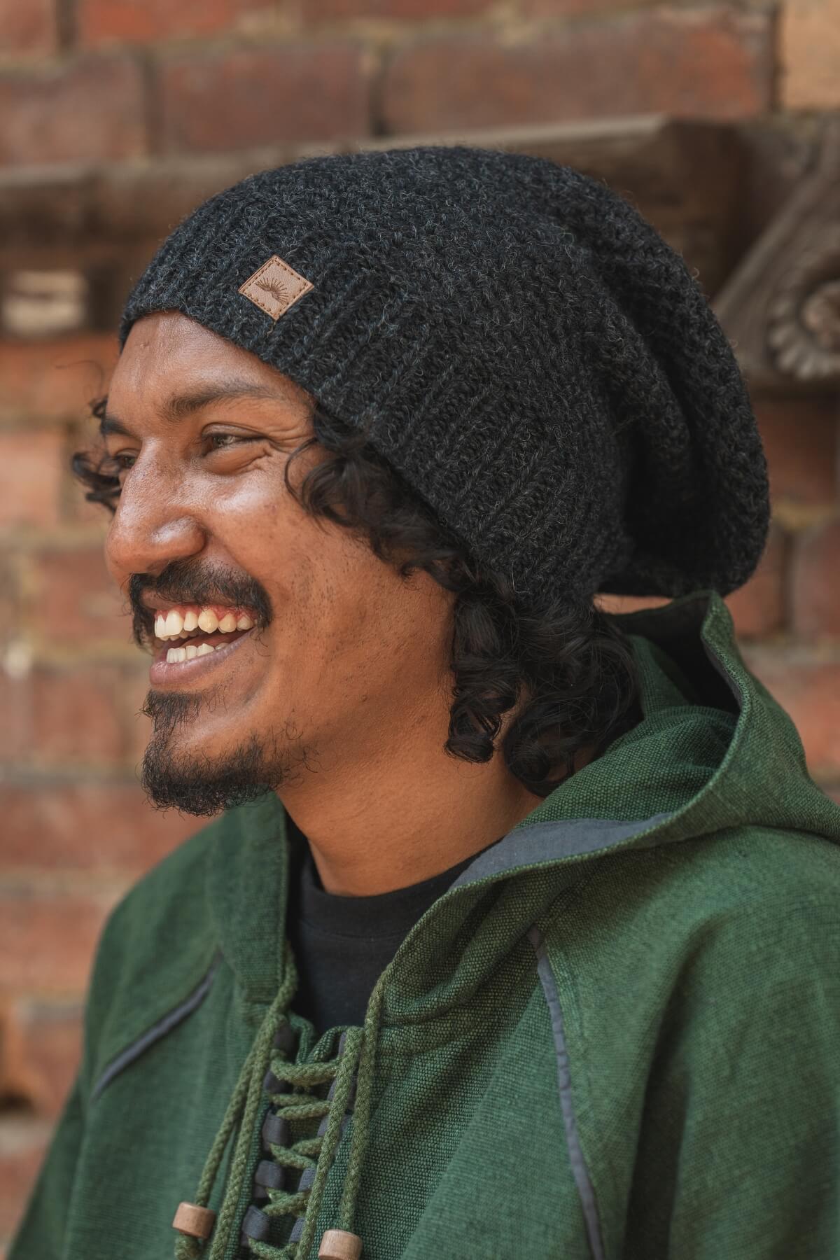 Surya Wool Beanie - slouch style beanie