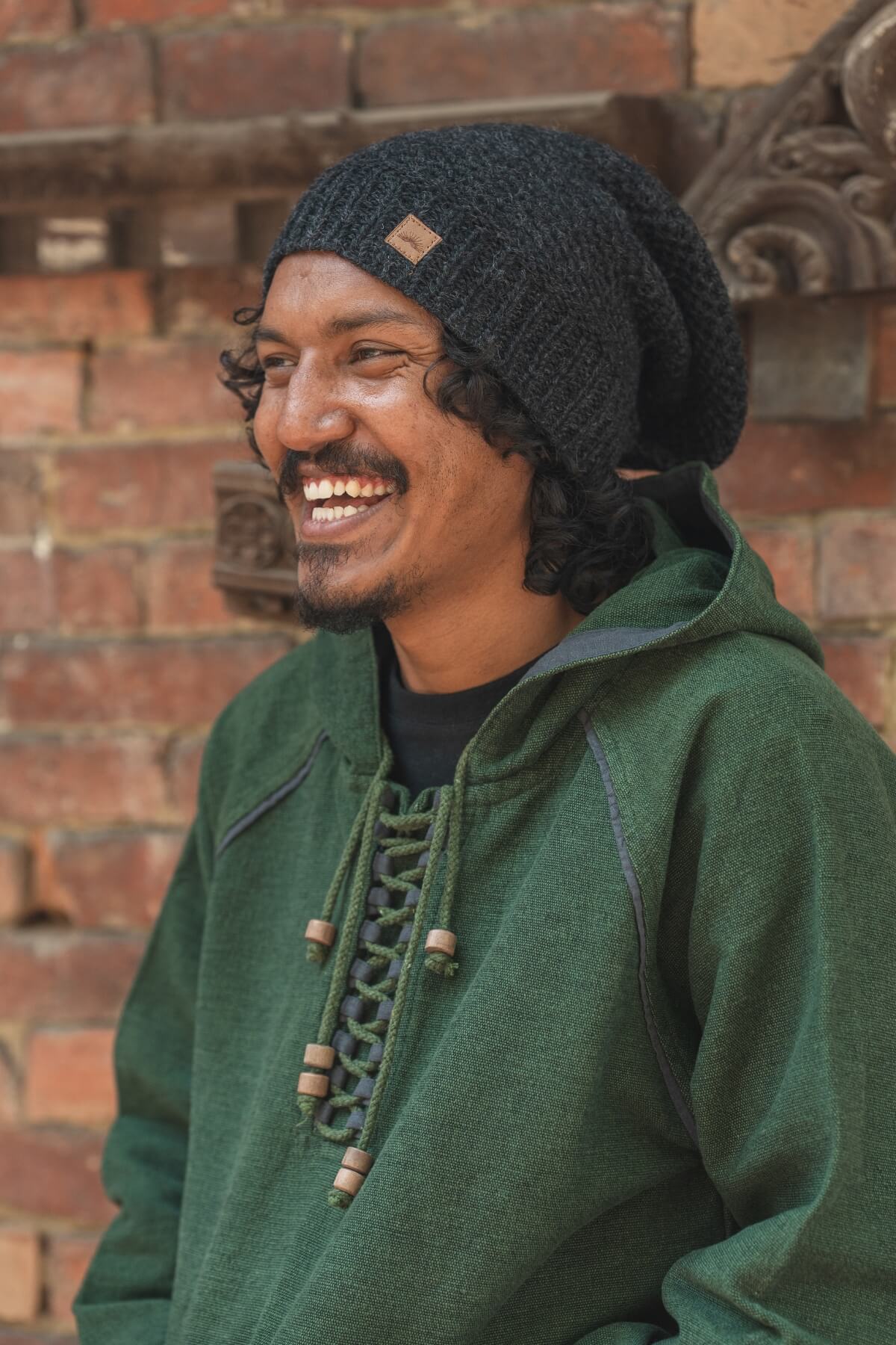 Surya Mulesing Free Wool 'Hendrix' Beanie for men | Ethically made in Nepal