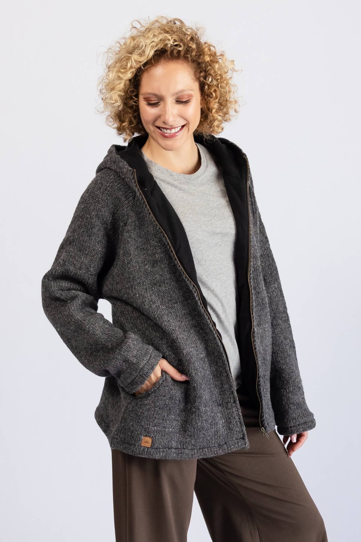 Surya Wool Jackets for Women - with practical pockets
