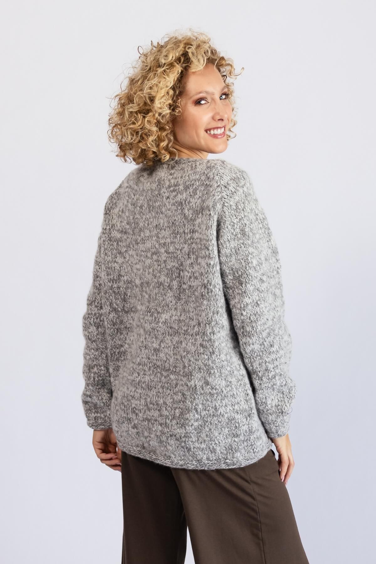 Surya Ethical Wool Jumper - rear view