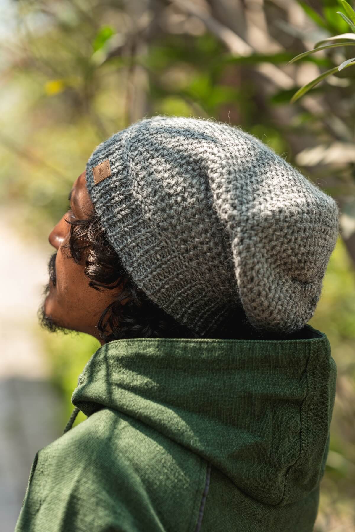 Surya Wool Slouch Beanie - ethically made in Nepal