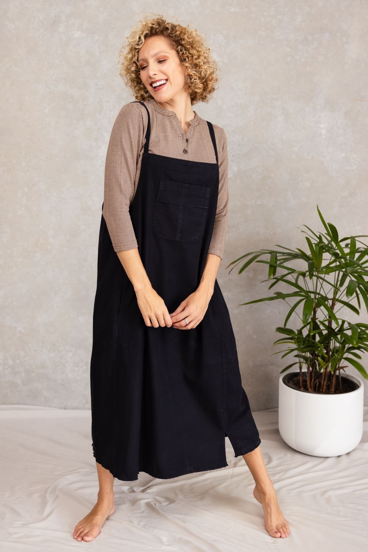 Surya Cotton Sirena Pinafore | made in Nepal